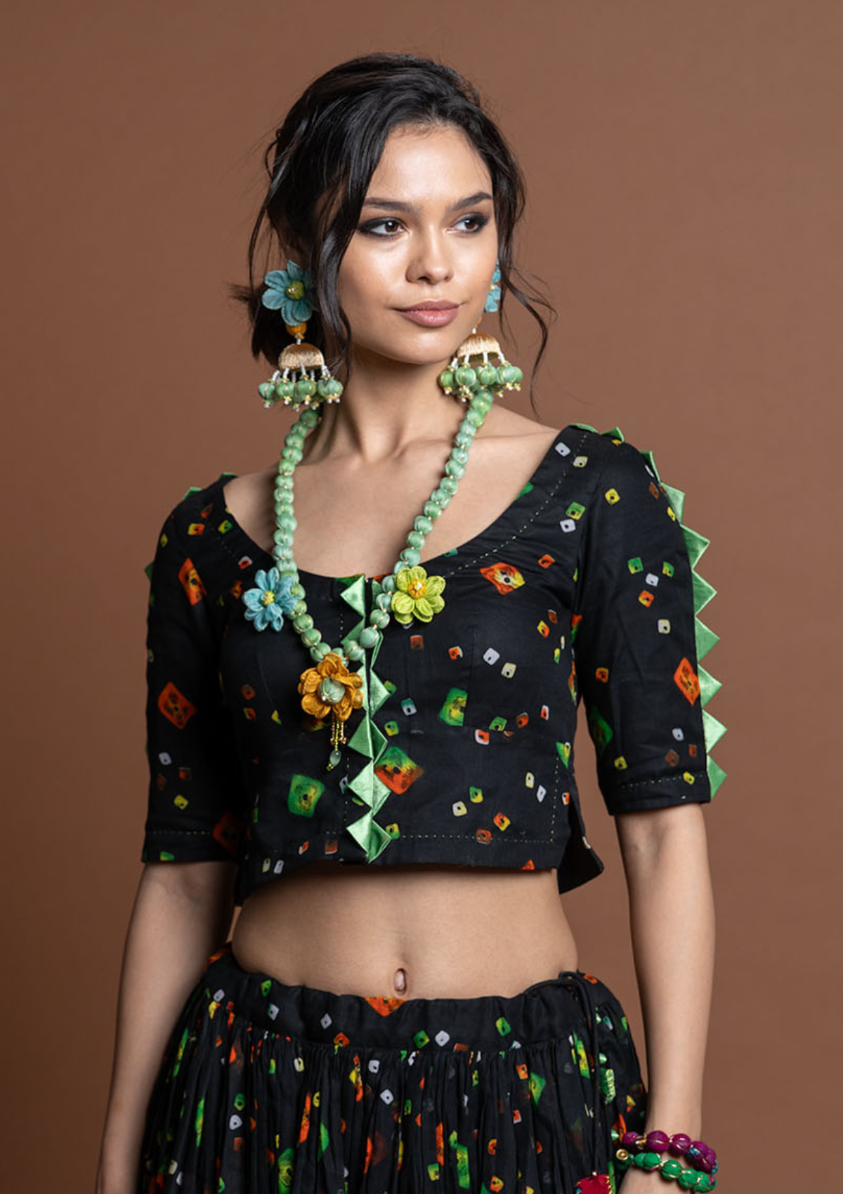 Phirki Bandhej Blouse