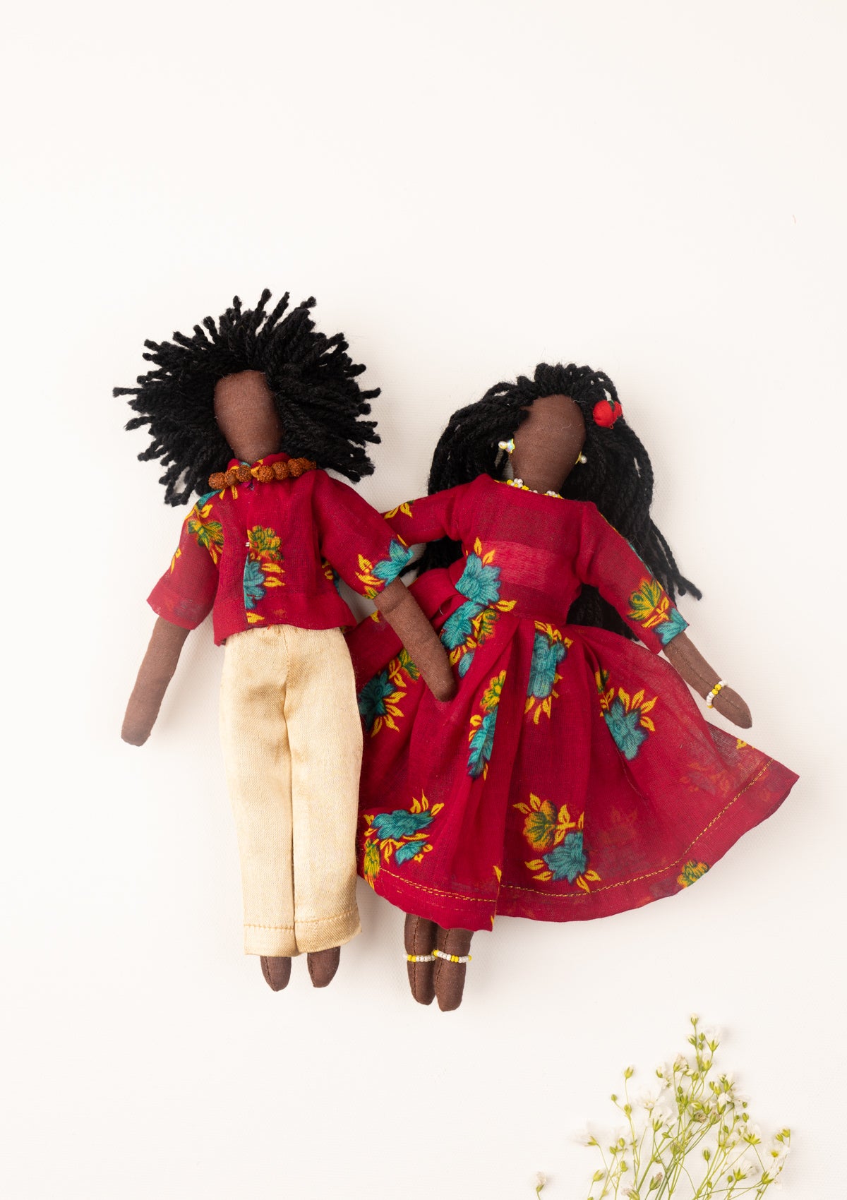 Johny & Jaya Dolls - Set of 2