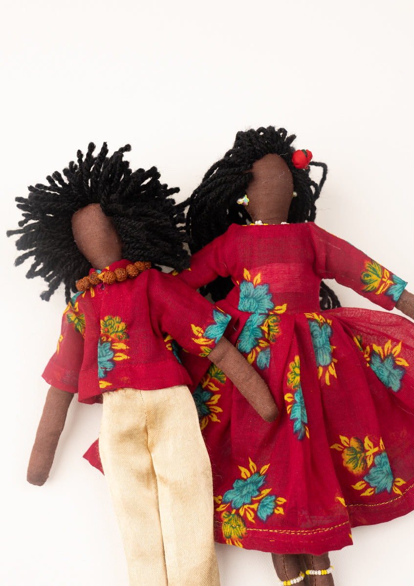 Johny & Jaya Dolls - Set of 2