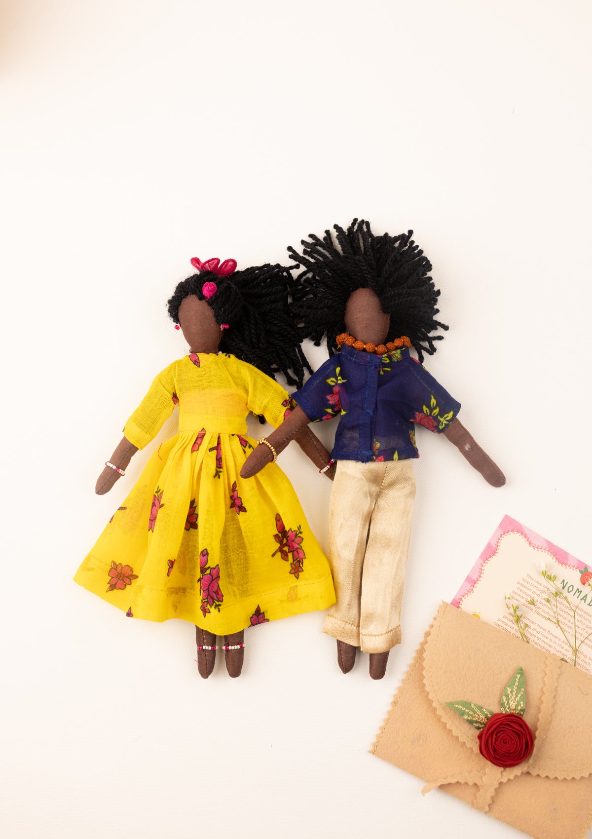 Dolu & Meethu Dolls - Set of 2