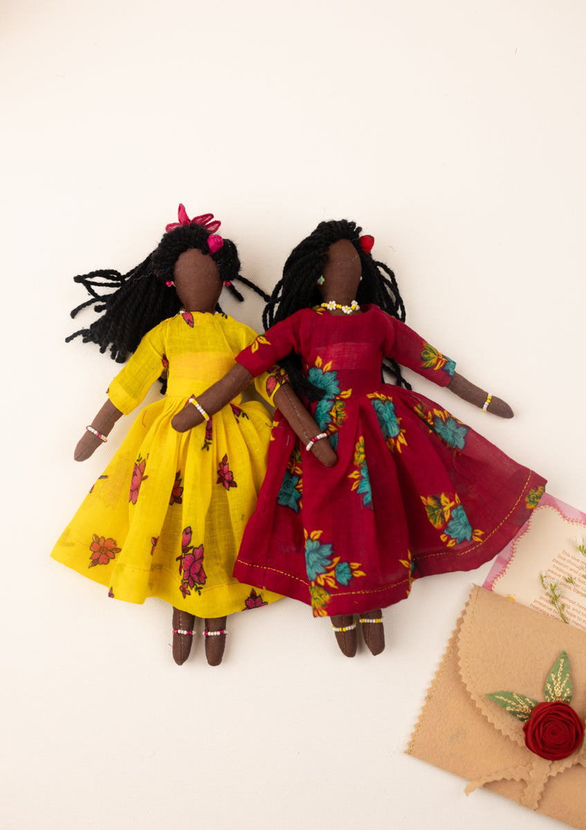 Meethu & Jaya Dolls - Set of 2