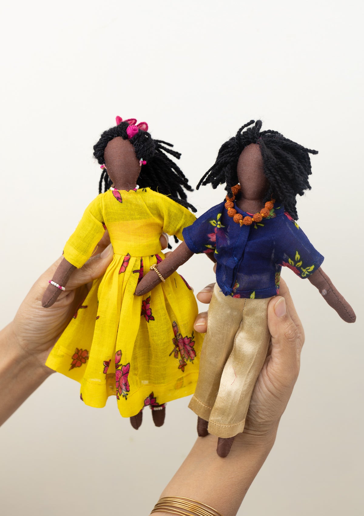 Dolu & Meethu Dolls - Set of 2