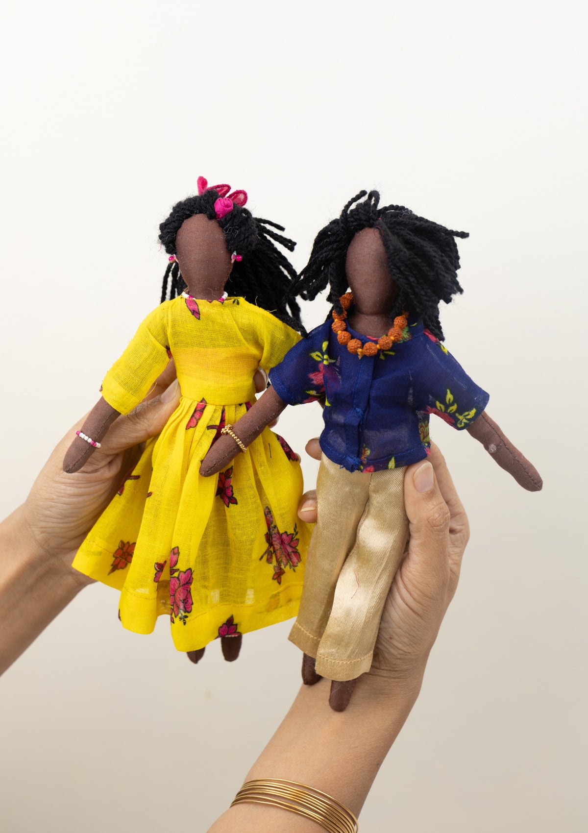 Dolu & Meethu Dolls - Set of 2