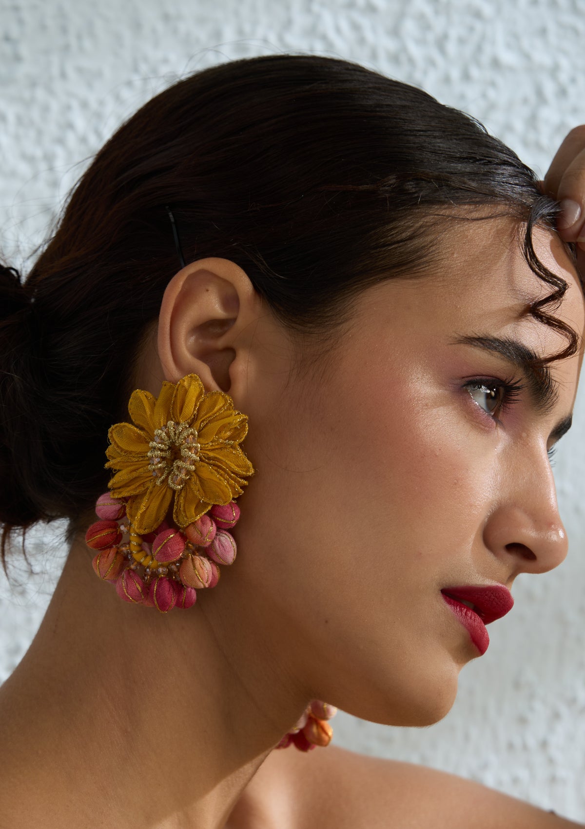 Amaltas Floral Earrings