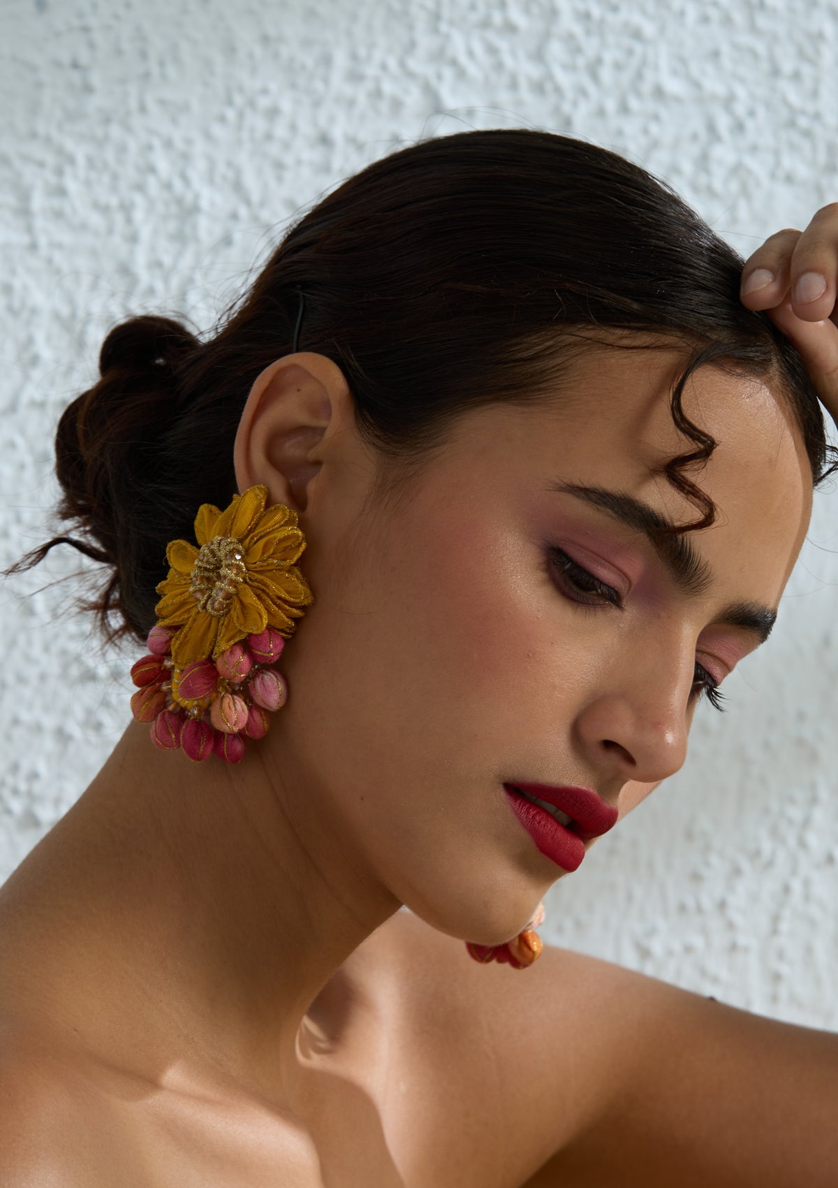 Amaltas Floral Earrings