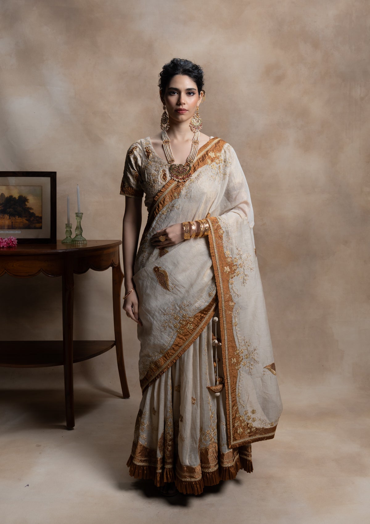 Maheshwari Tissue Dupatta