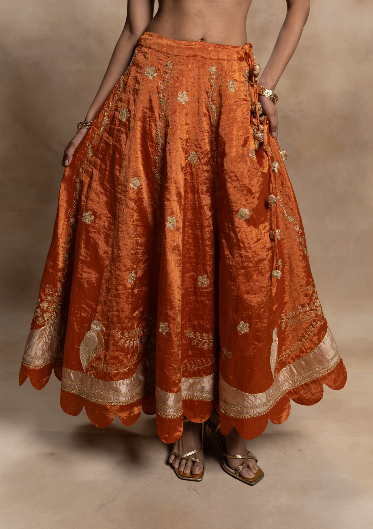 Tripura Tissue Skirt