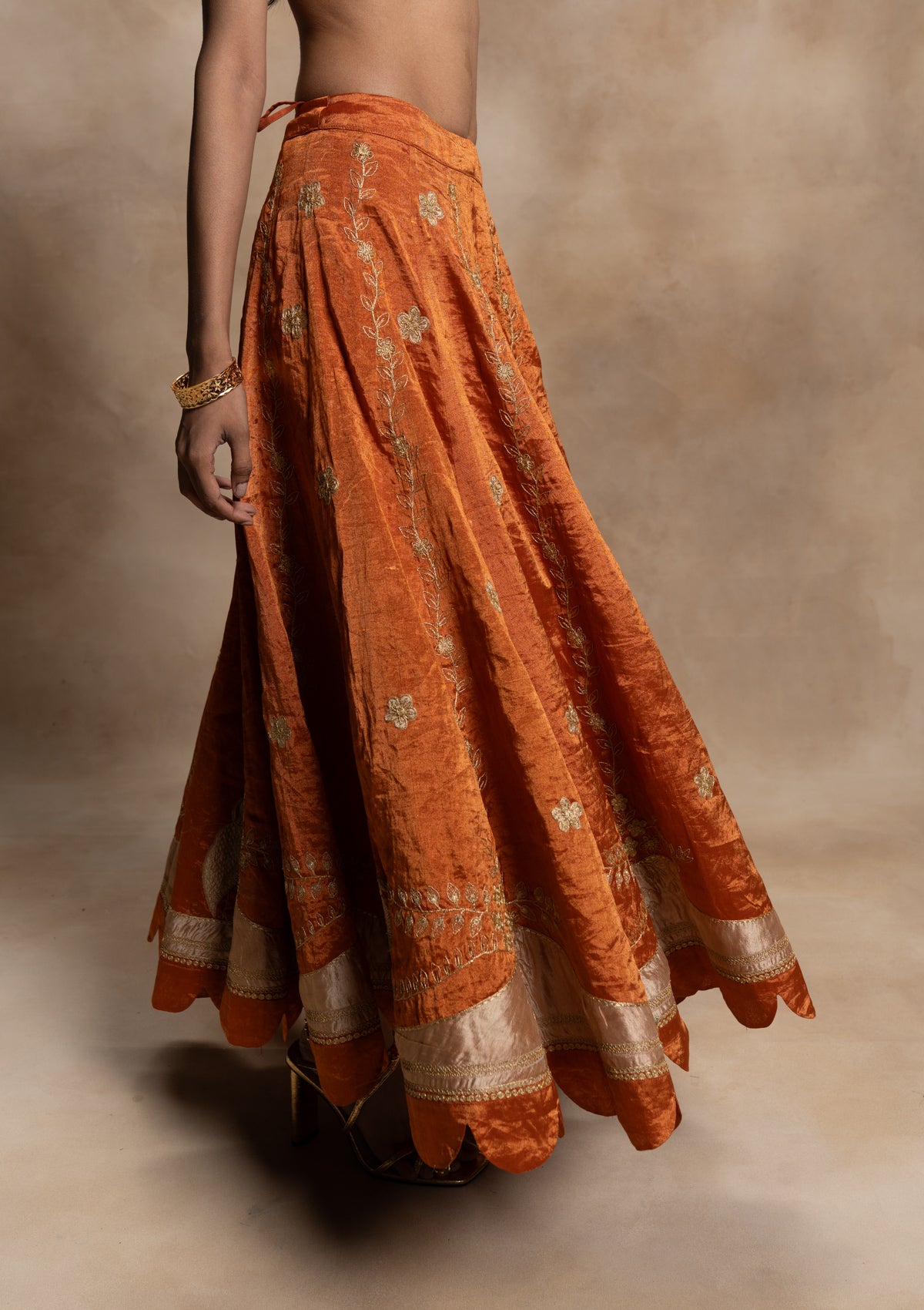 Tripura Tissue Skirt