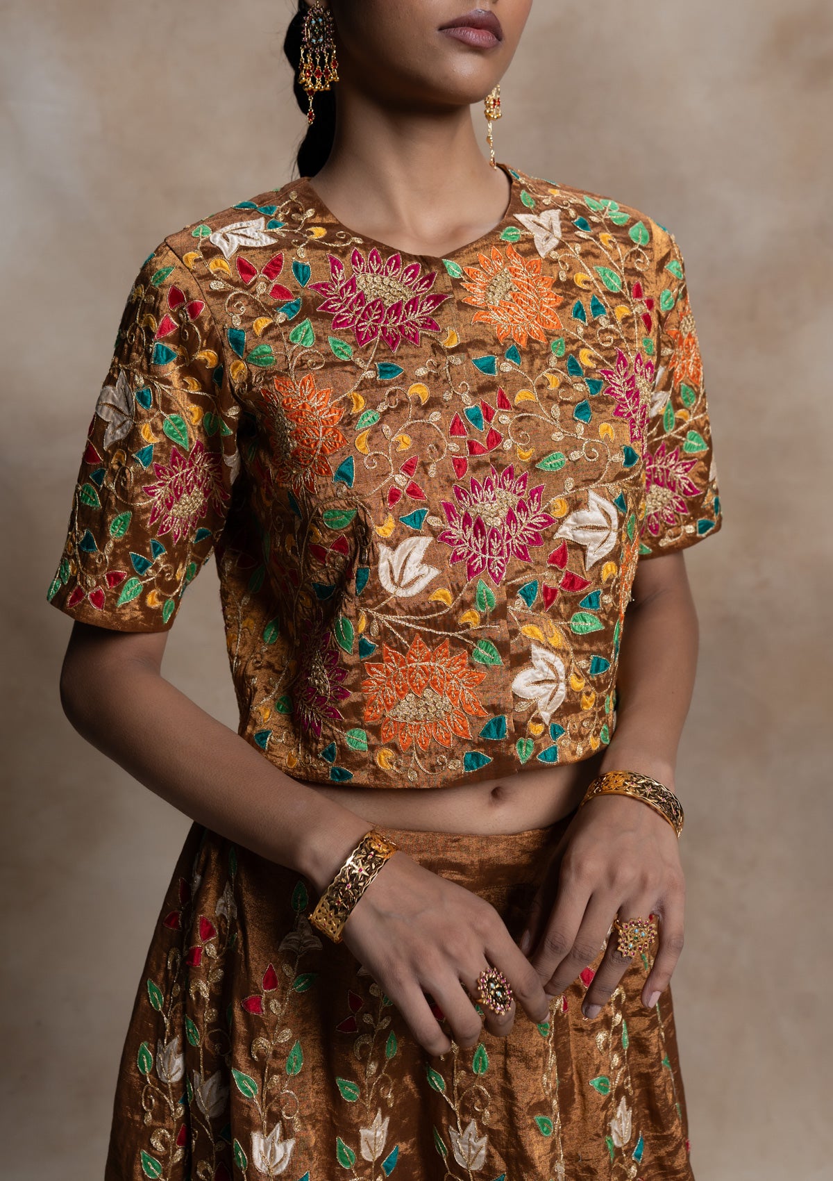 Haimavati Tissue Blouse