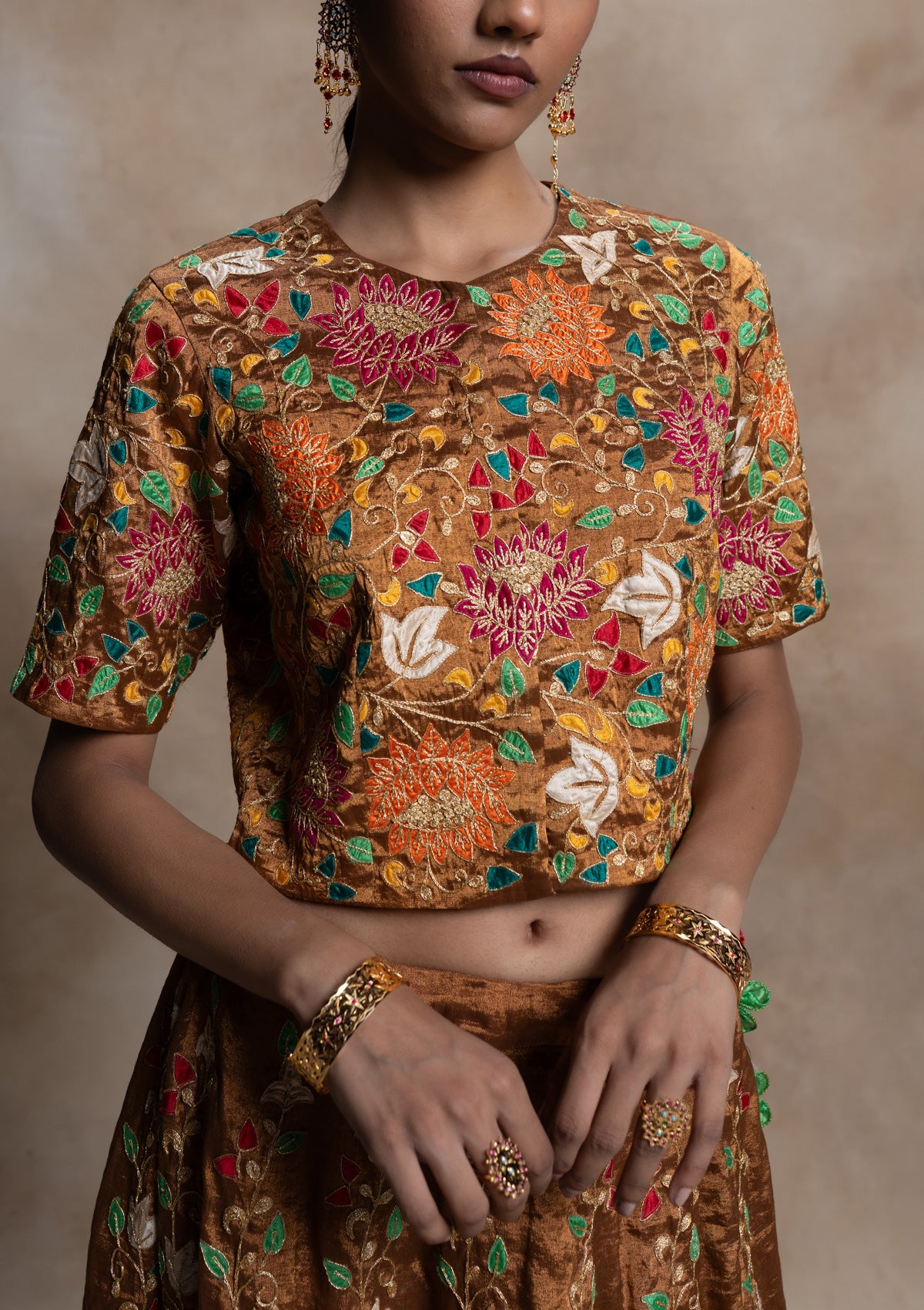 Haimavati Tissue Blouse