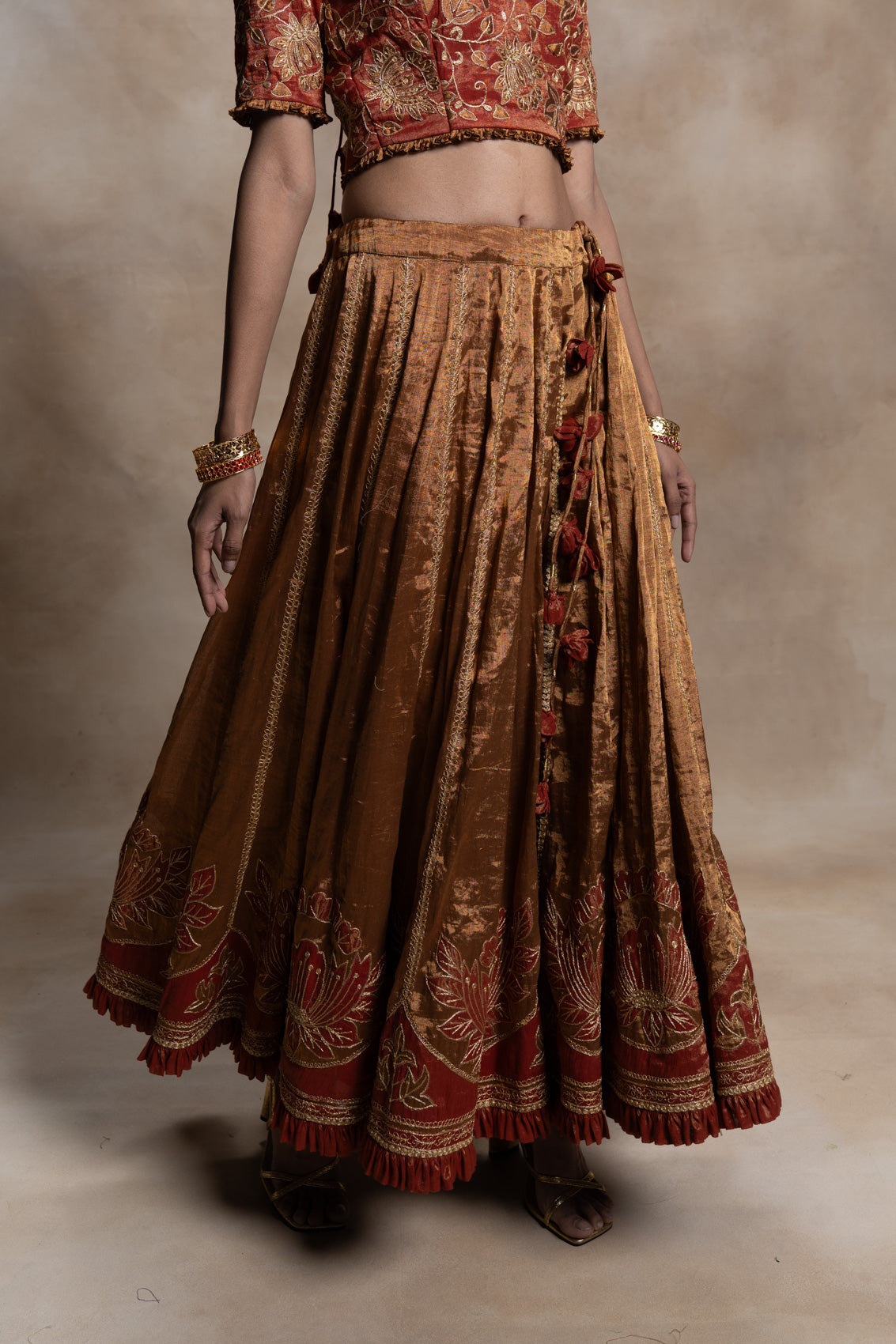 Katyayani Tissue Skirt