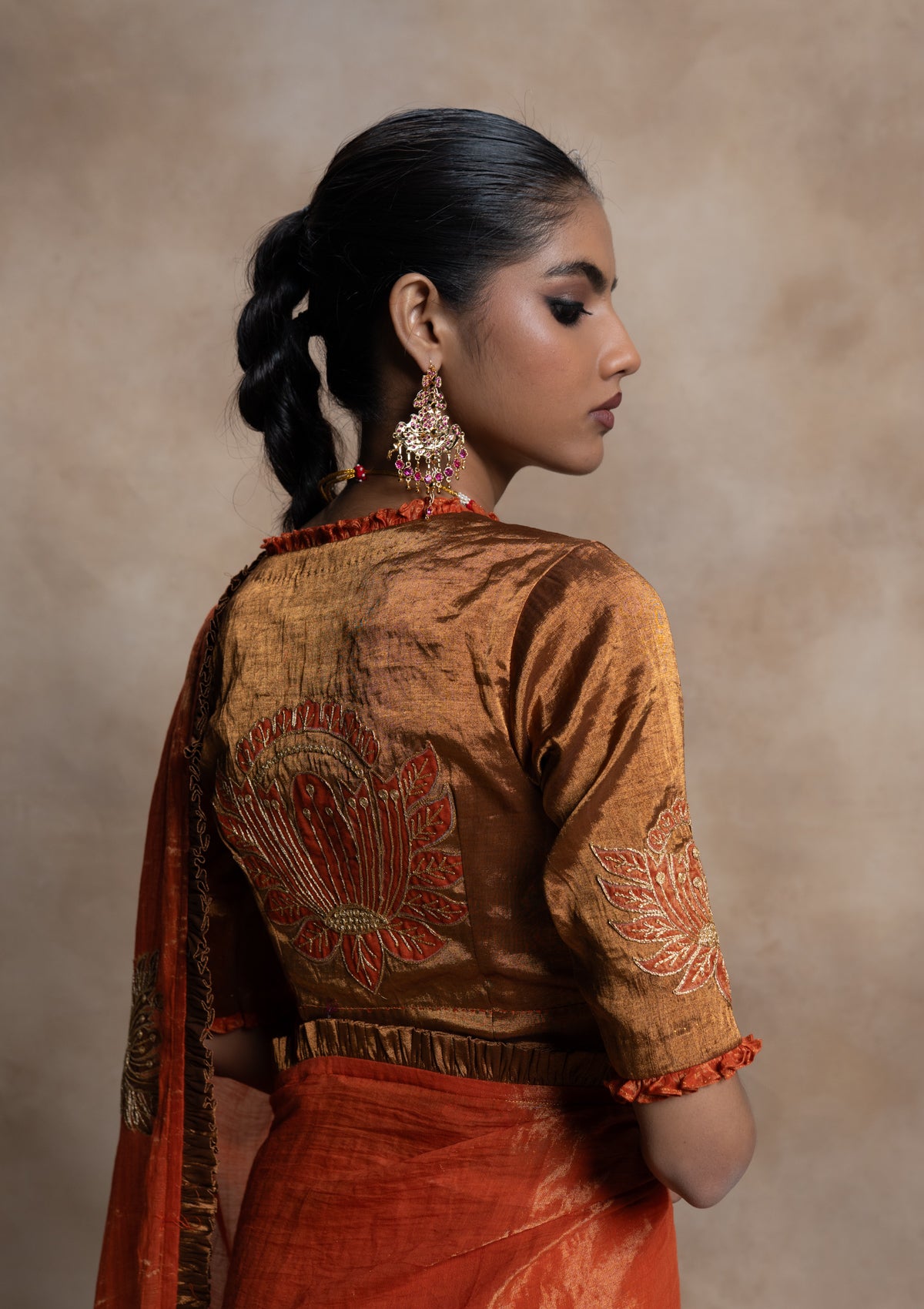 Sharada Tissue Blouse