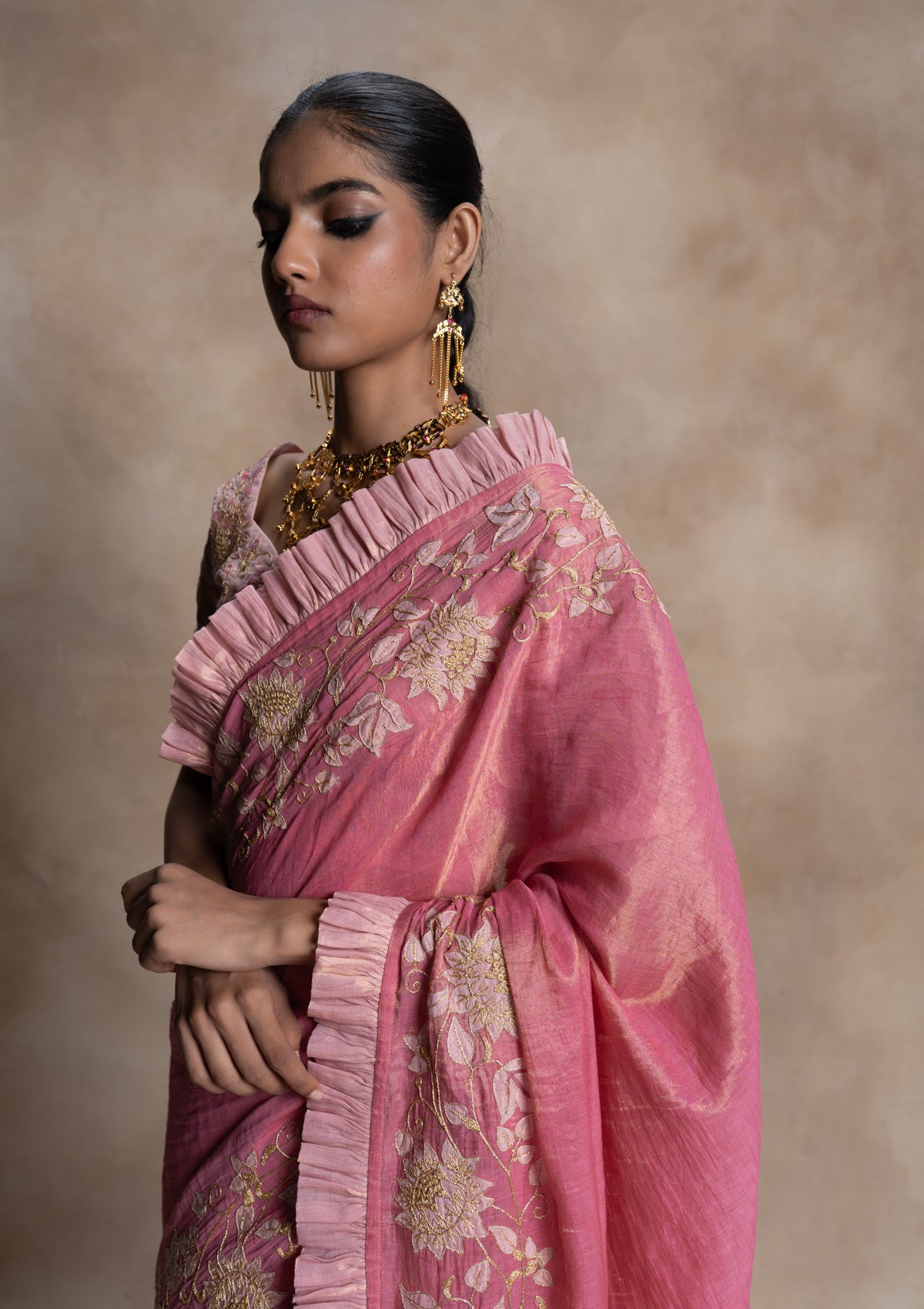 Ahalya Tissue Saree