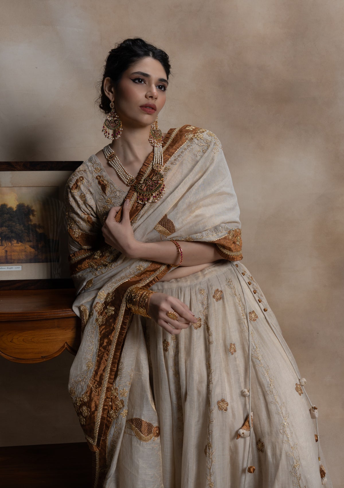 Maheshwari Tissue Dupatta