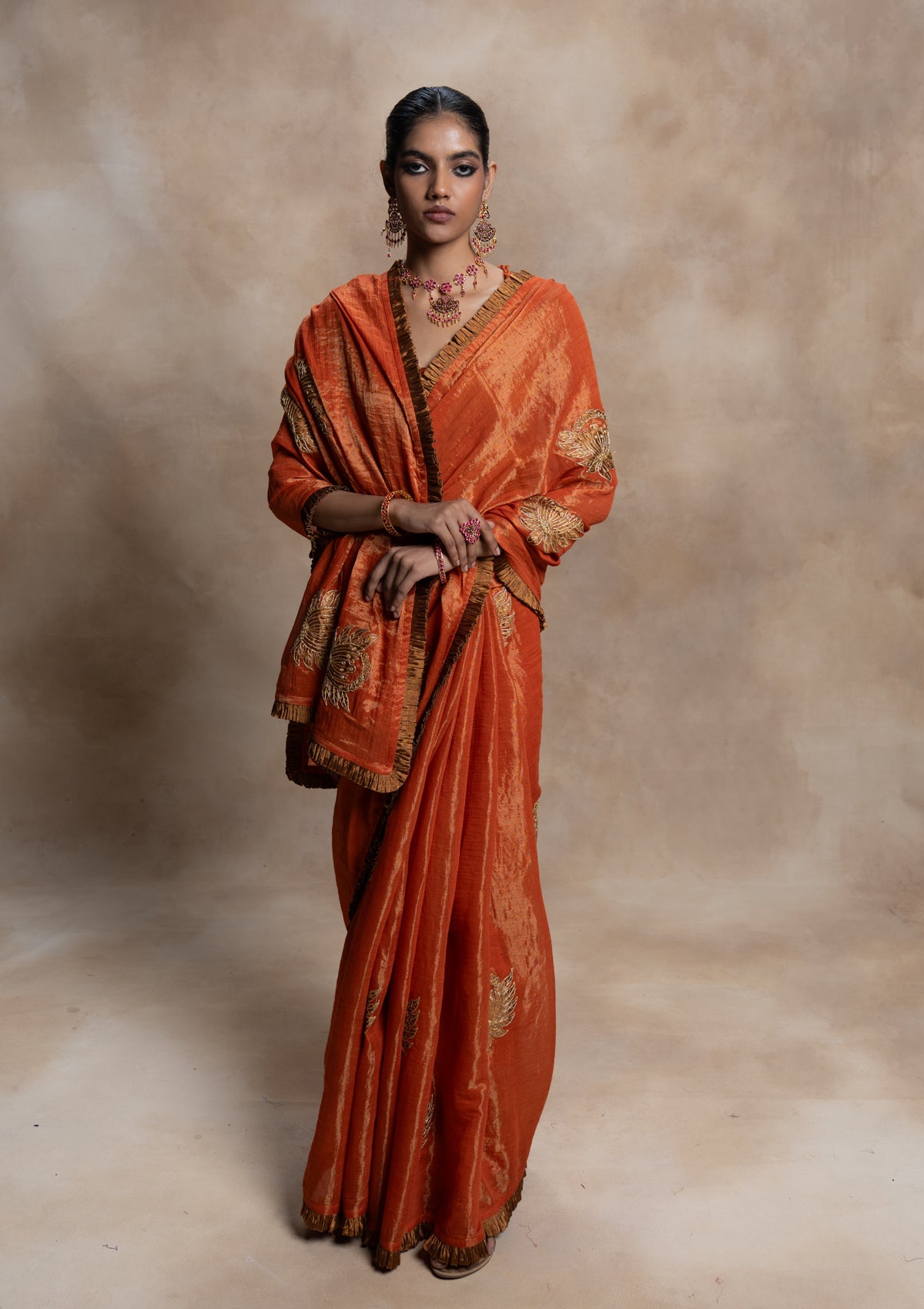 Sharada Tissue Saree