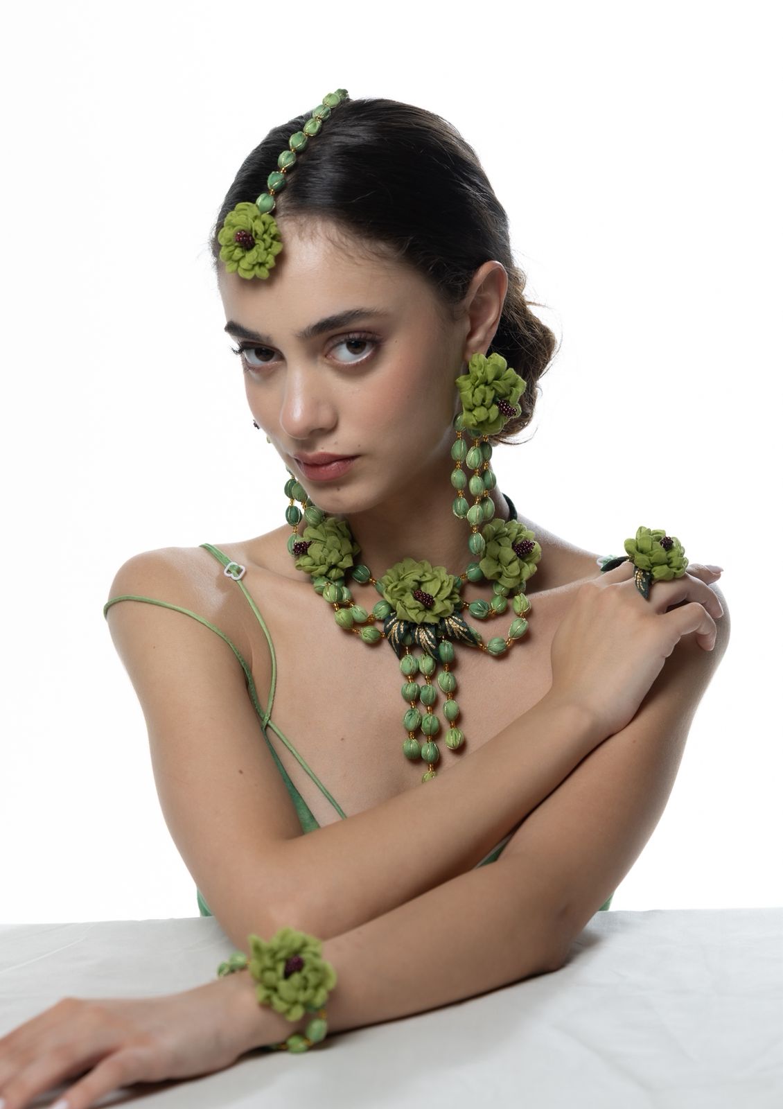 Gul Mehndi Jewellery Set