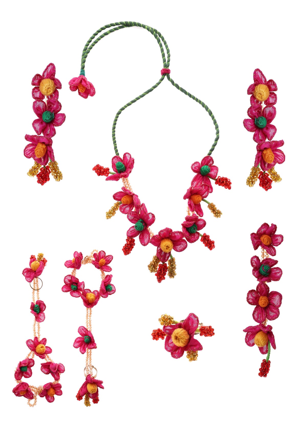Kamboja Floral Set