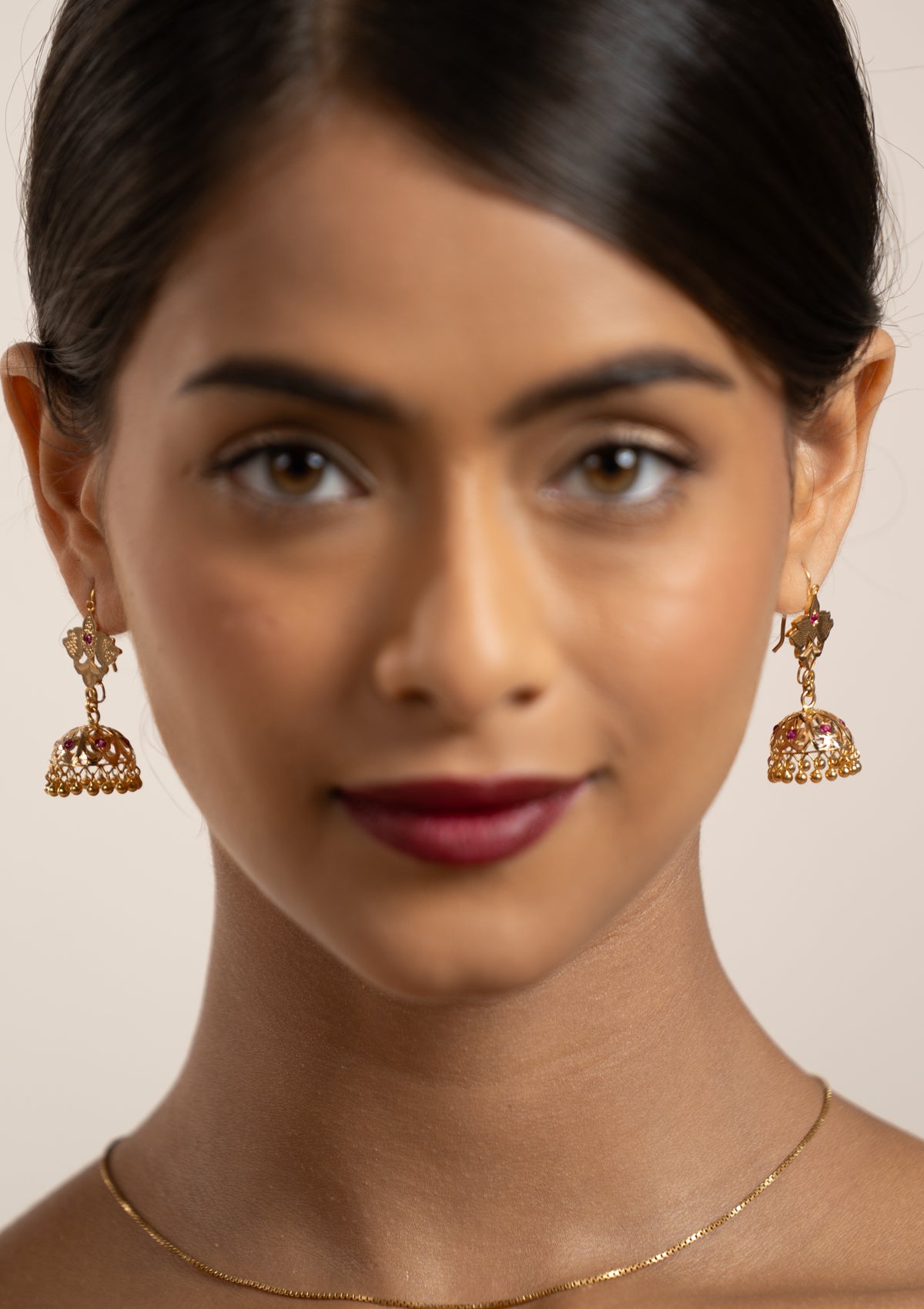 Yashomati Gold Earrings