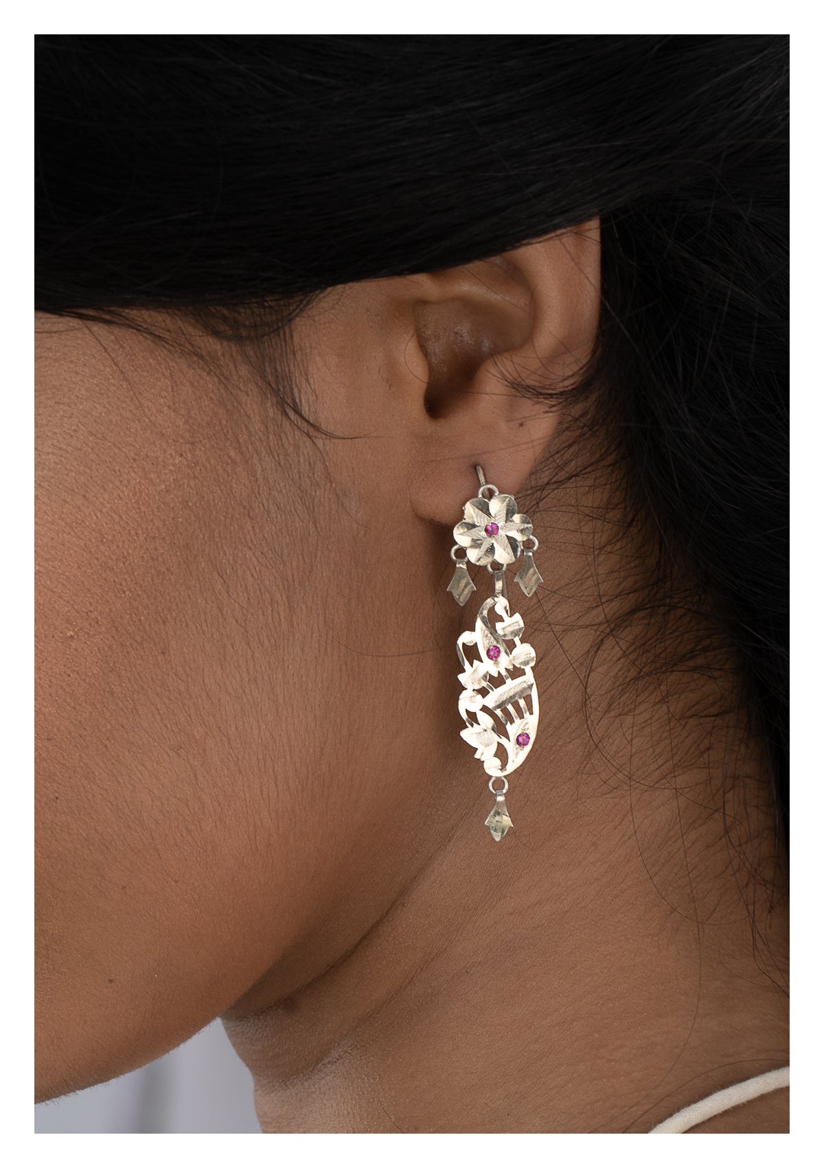 Zoya Silver Earrings