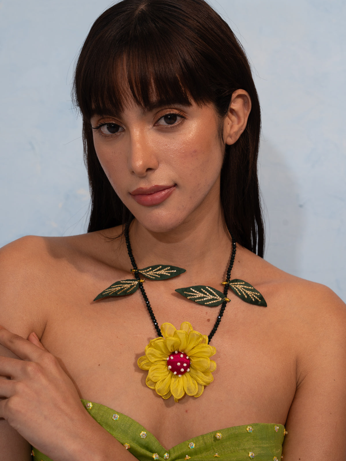 Helios Floral Necklace