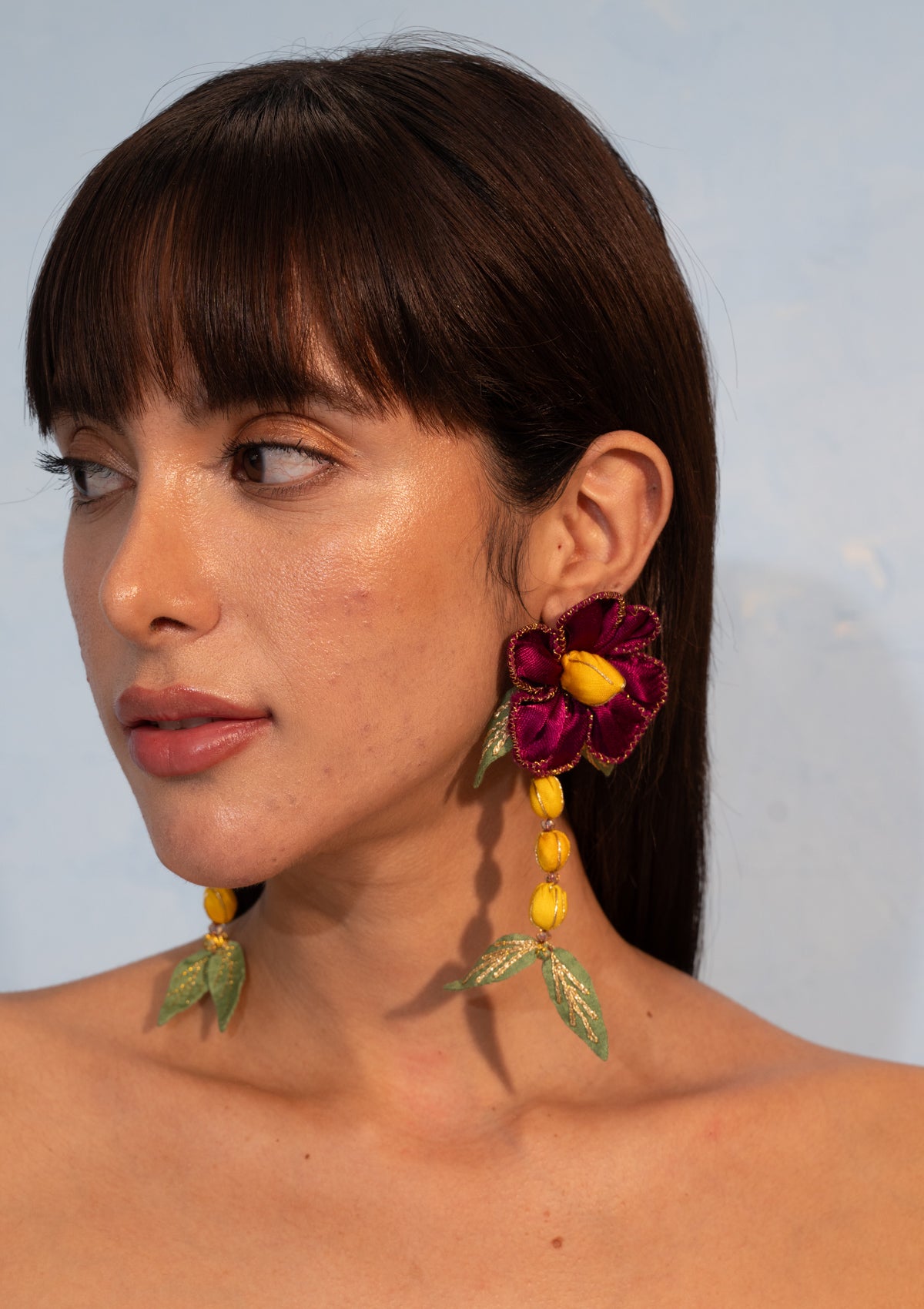 Neel Floral Earrings