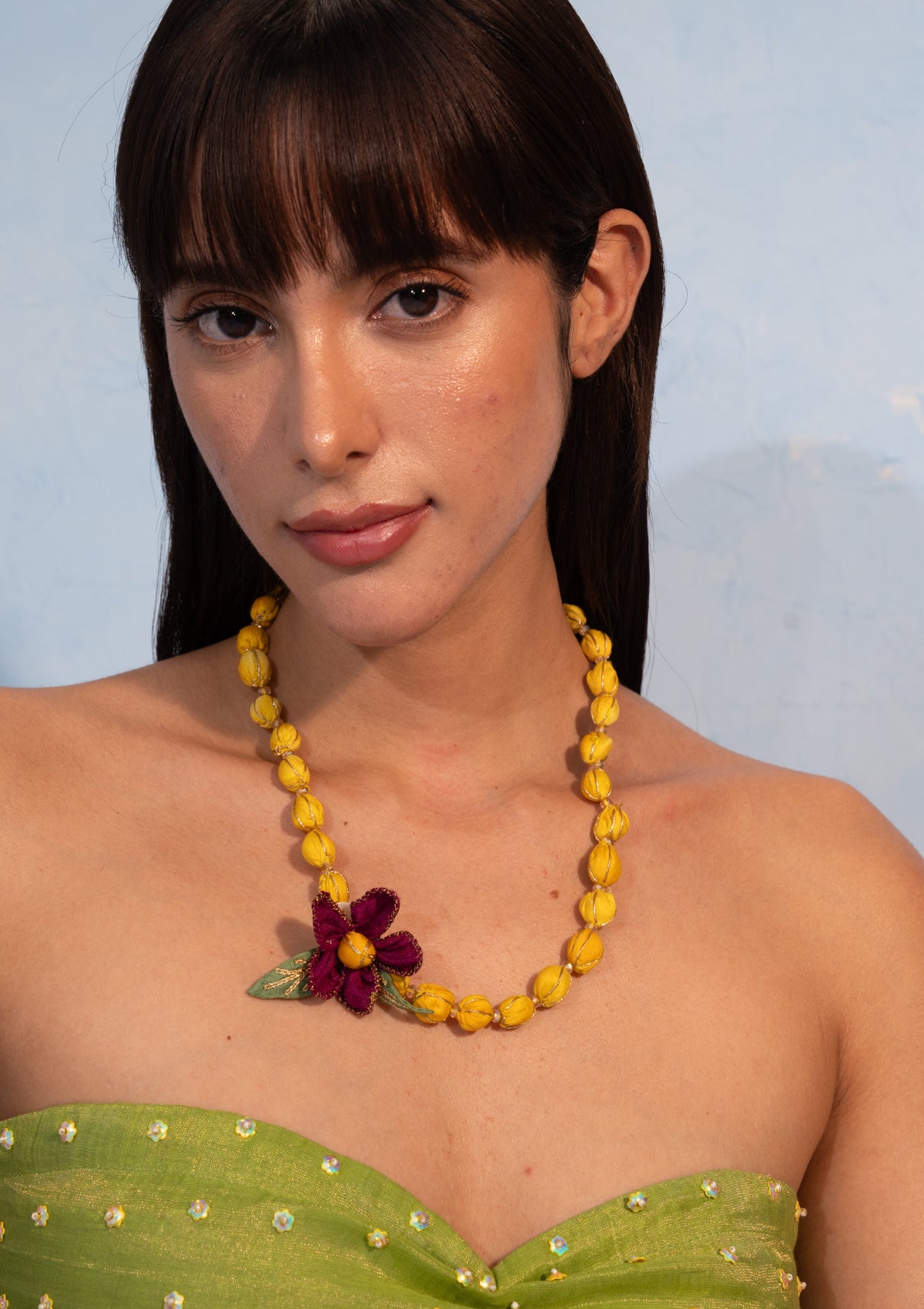 Neel Floral Necklace