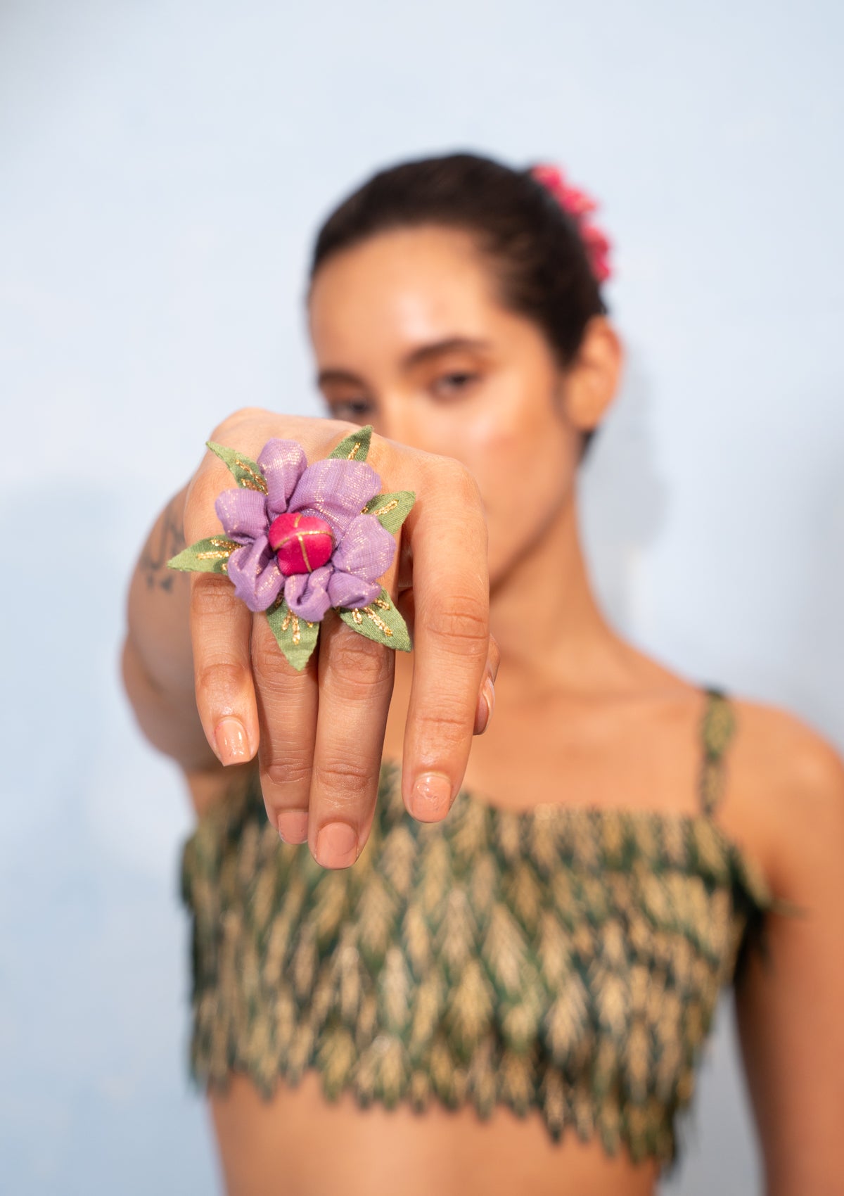 Lavanya Floral Ring