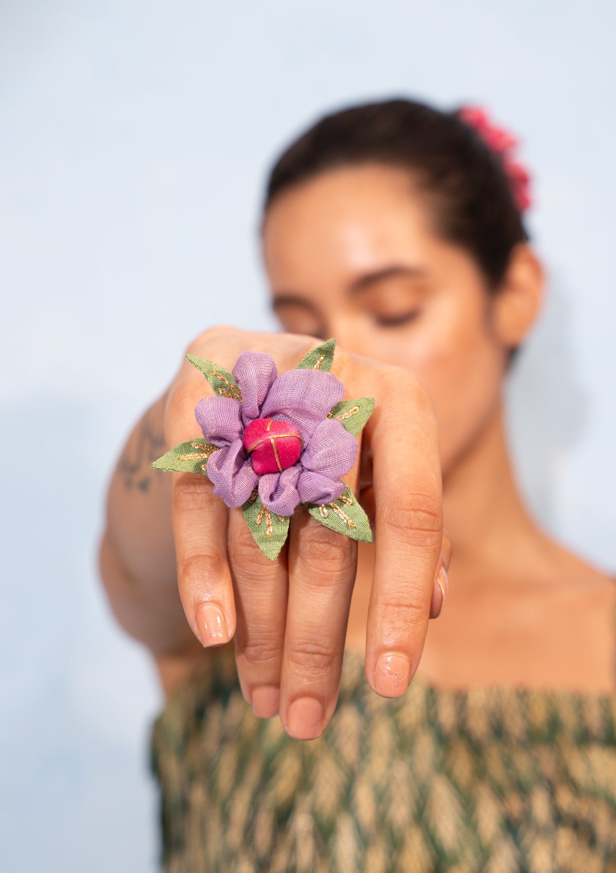 Lavanya Floral Ring