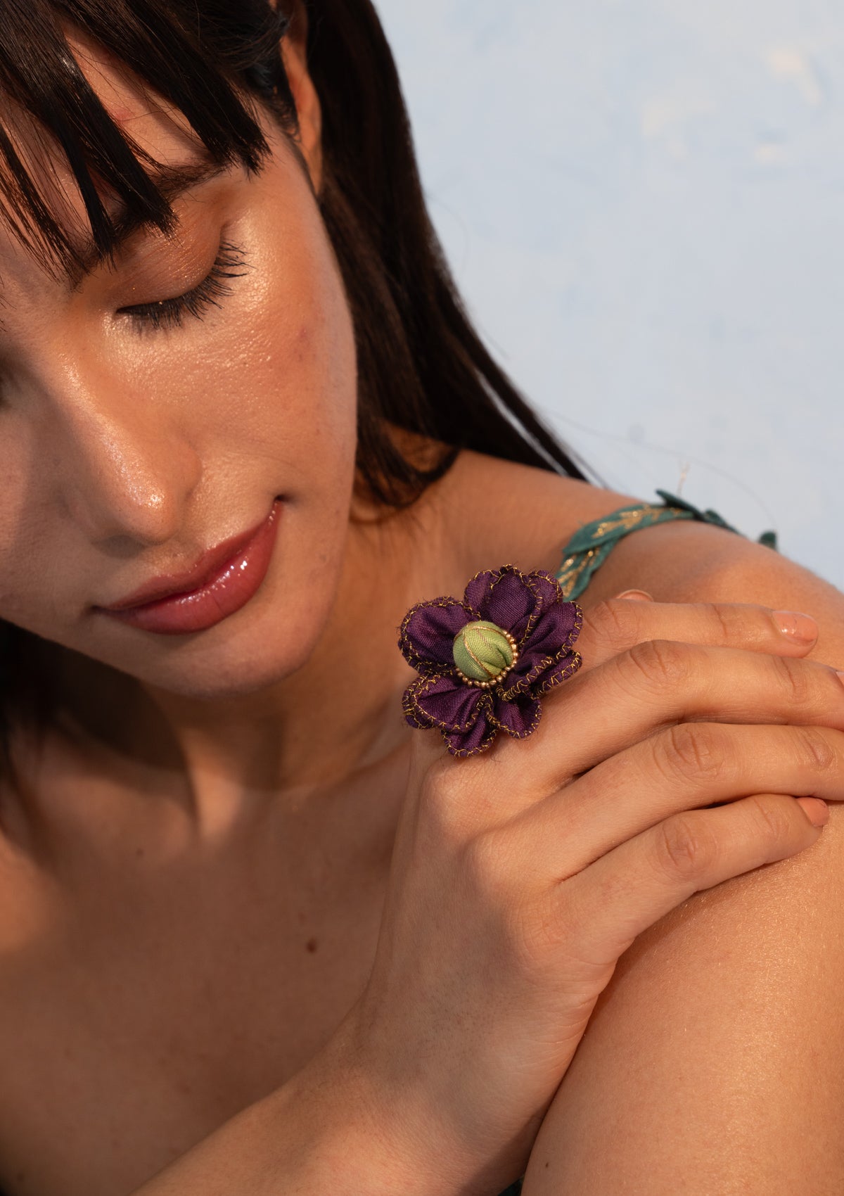 Gulbadan Floral Ring