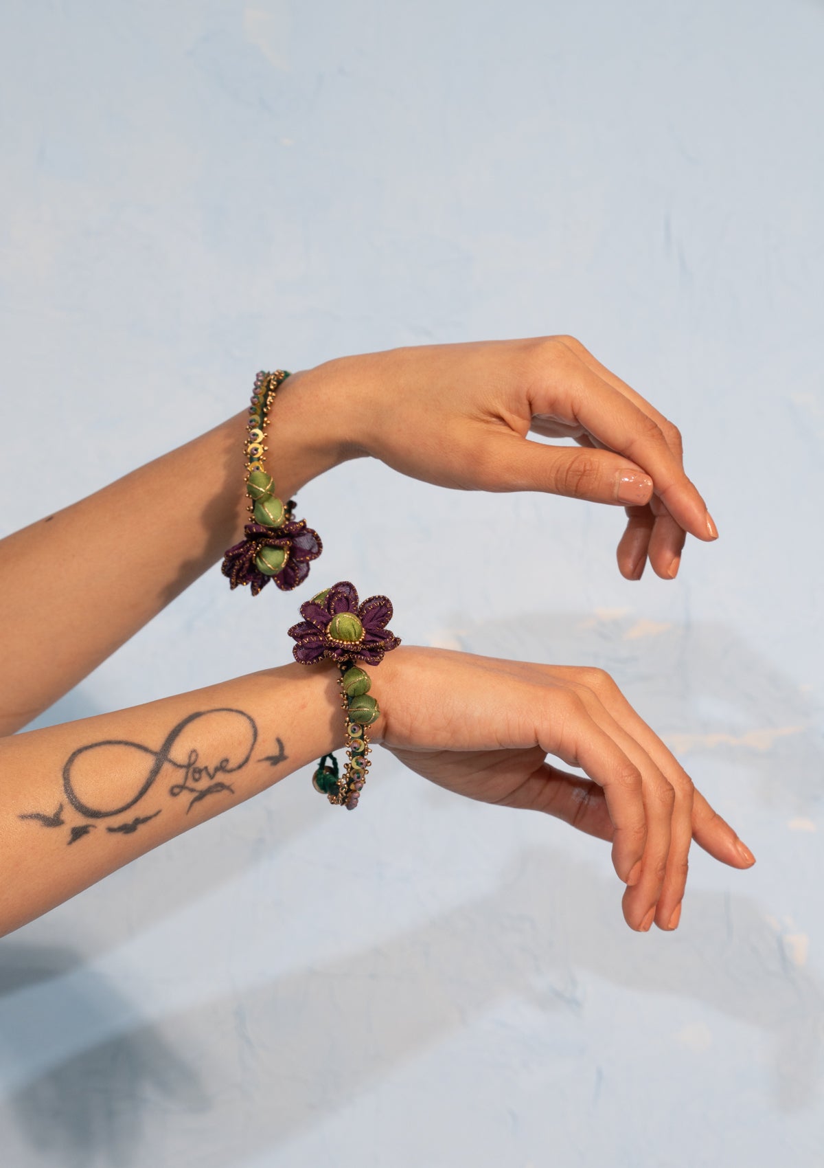 Gulbadan Floral Bracelet - Set of 2