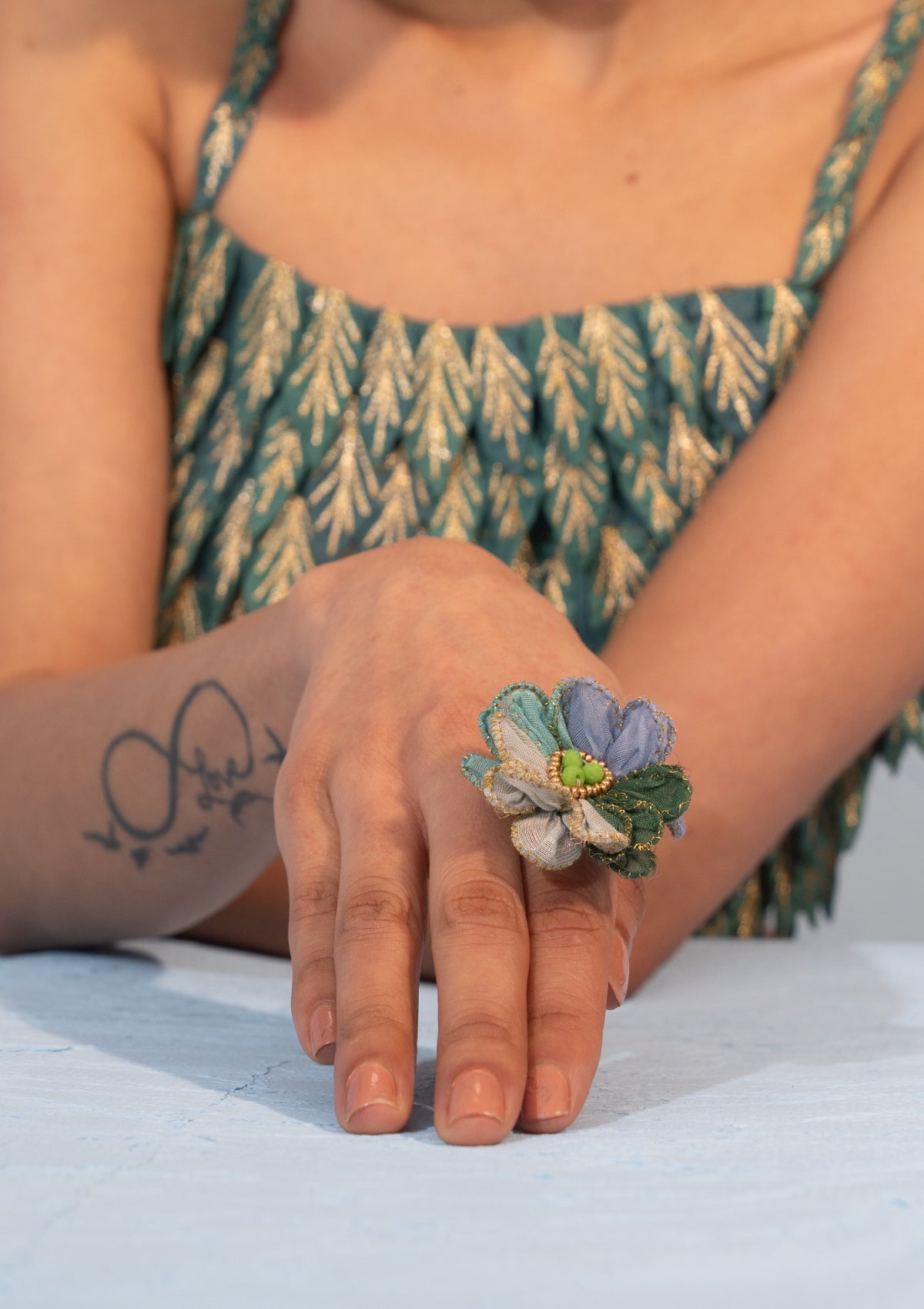 Mehreen Floral Ring