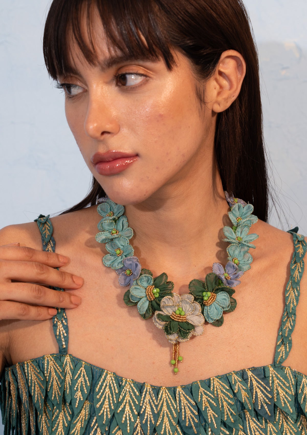 Mehreen Floral Necklace