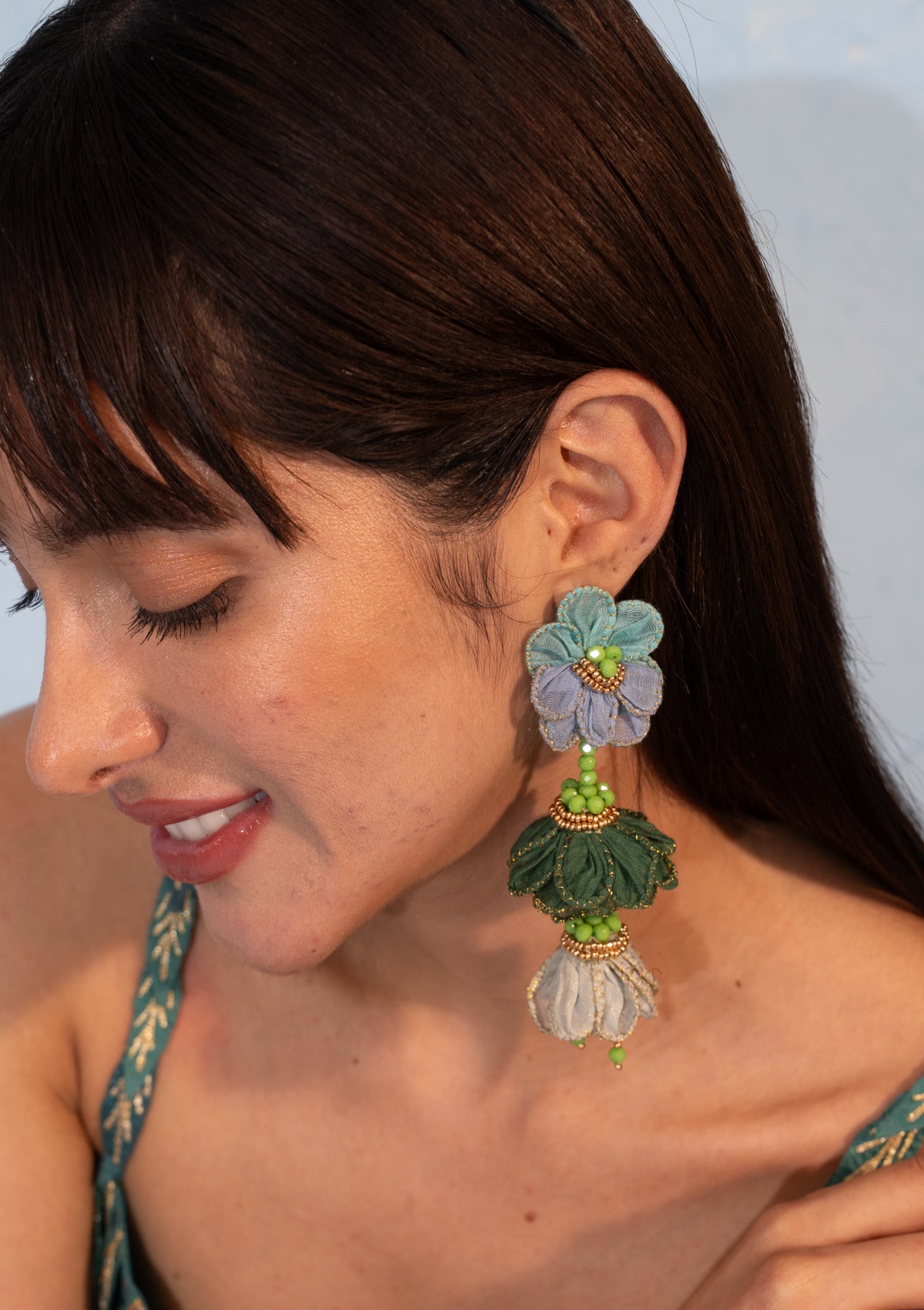 Mehreen Floral Earrings