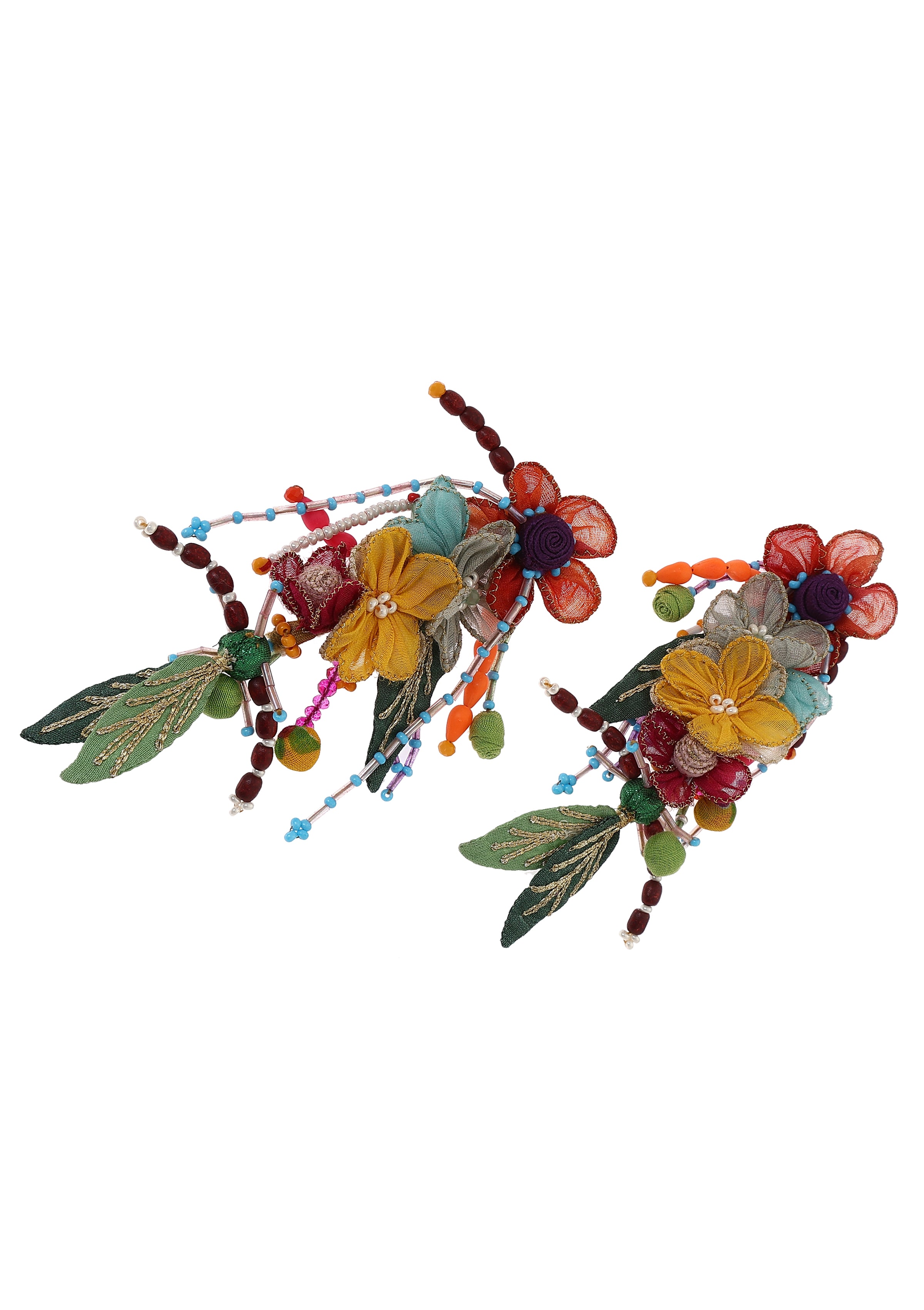 Bodil Floral Bead Earrings