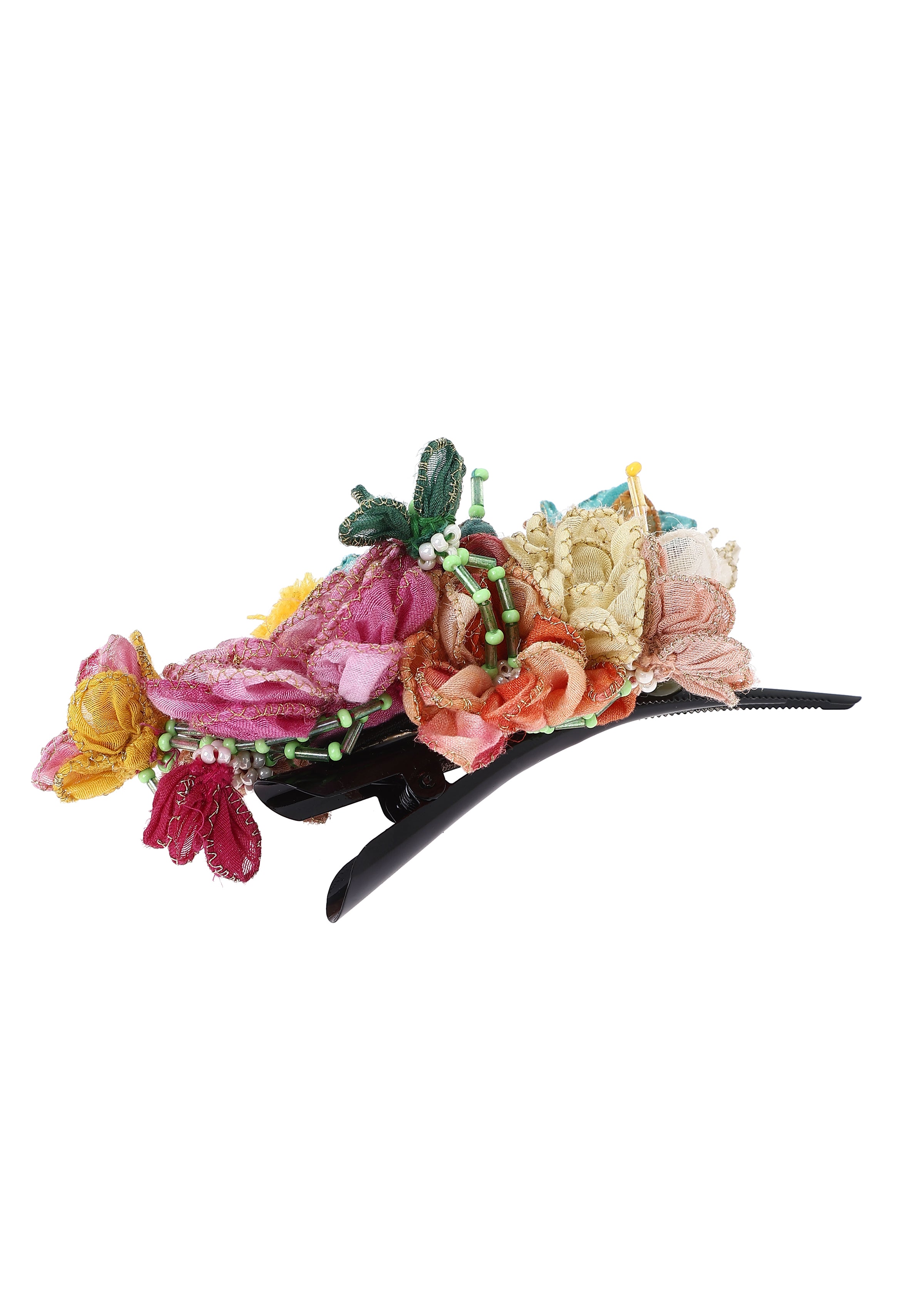 Jaggery Floral Claw Clip