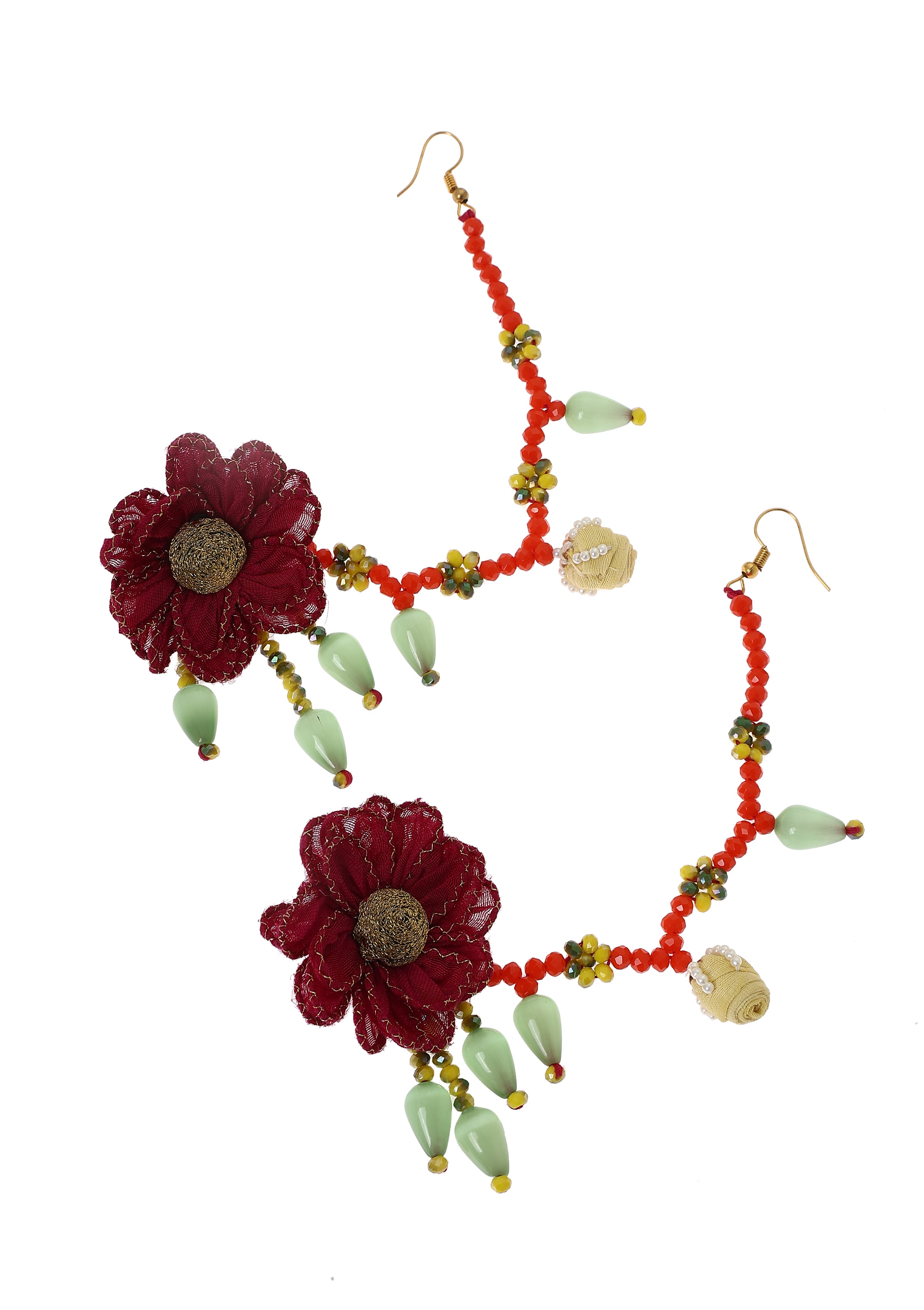 Shimeka Floral Earrings