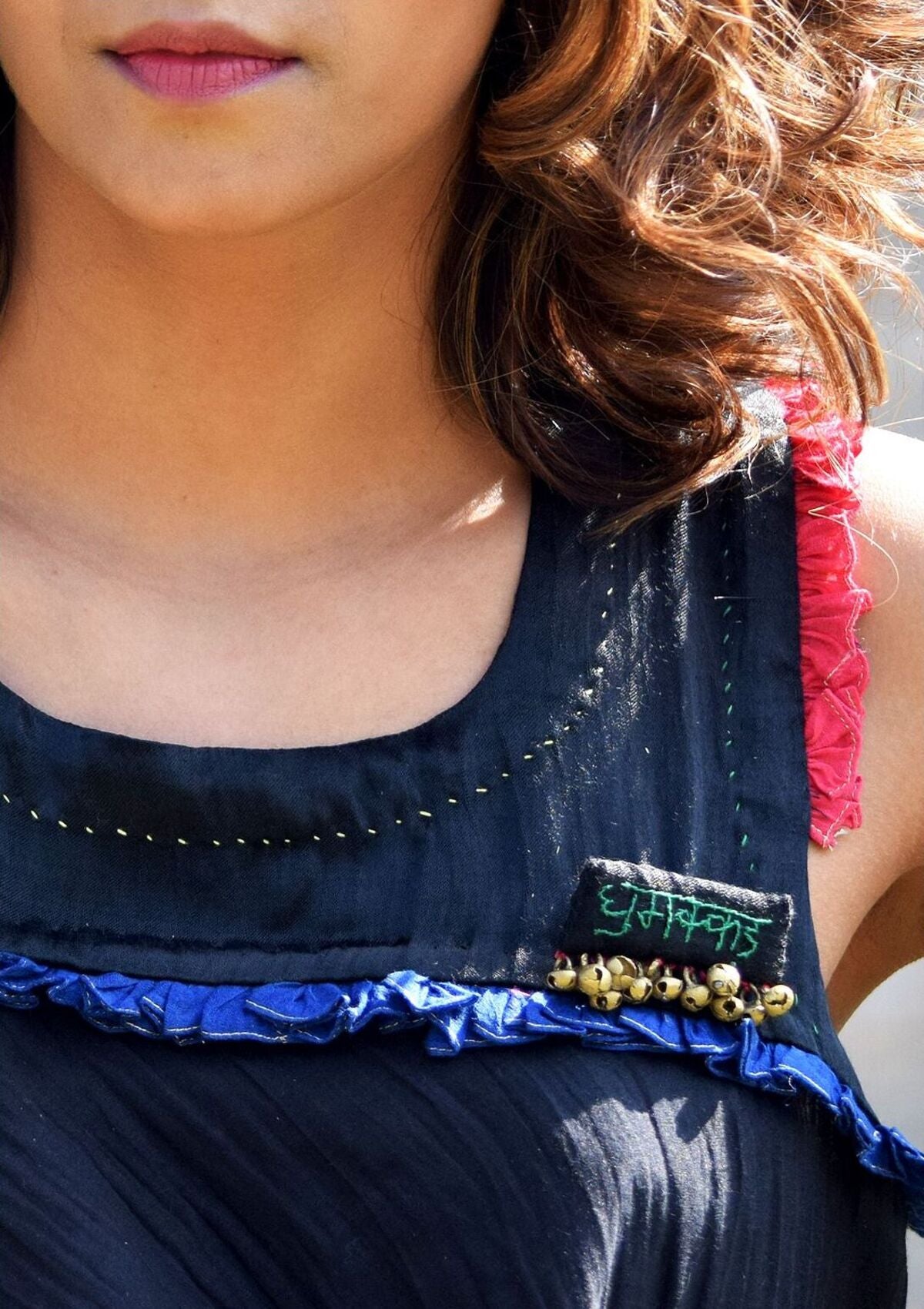 Nomad Handmade Textile Brooch