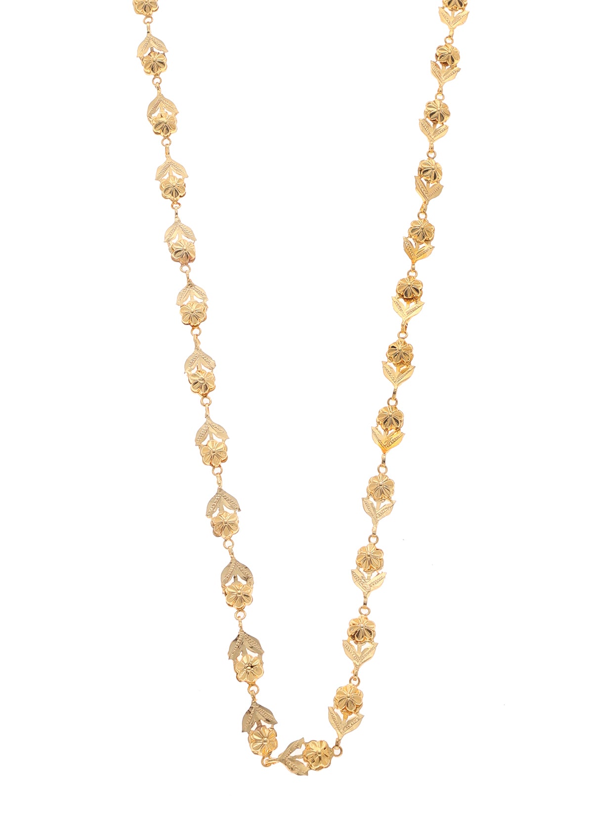 Satya Gold Tone Silver Necklace