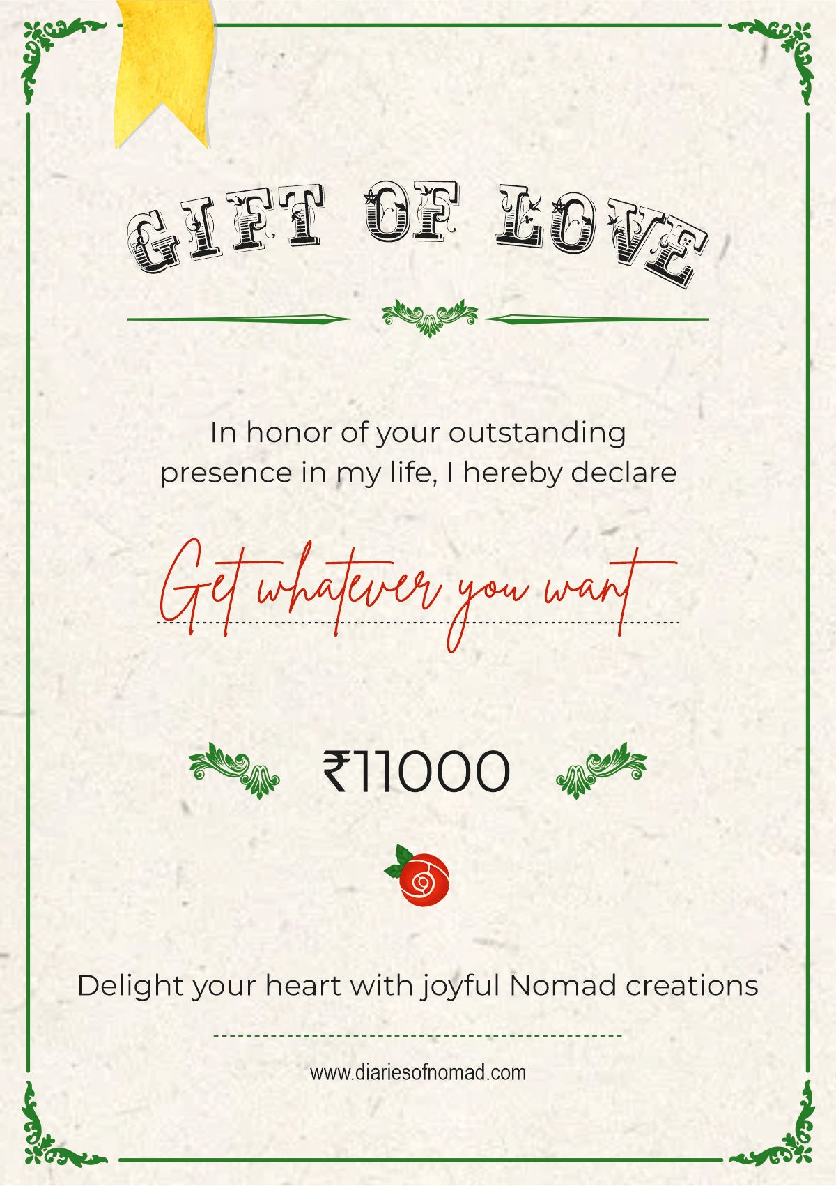 Suraj Gift Card