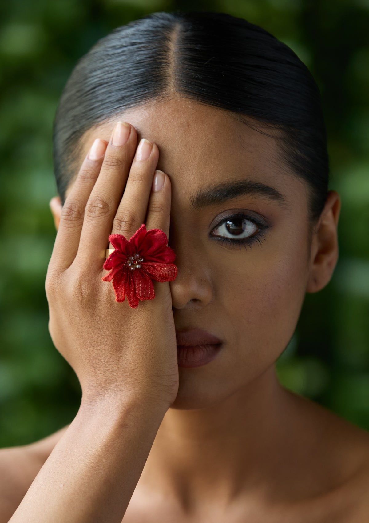 Mallika Floral Ring