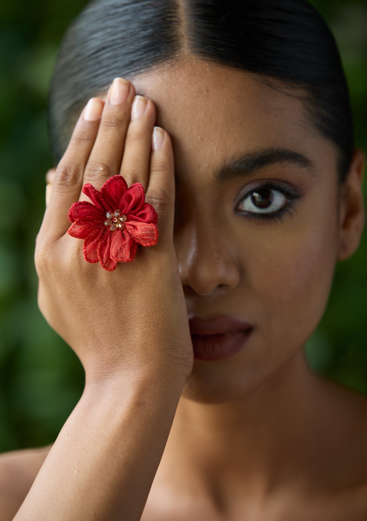 Mallika Floral Ring