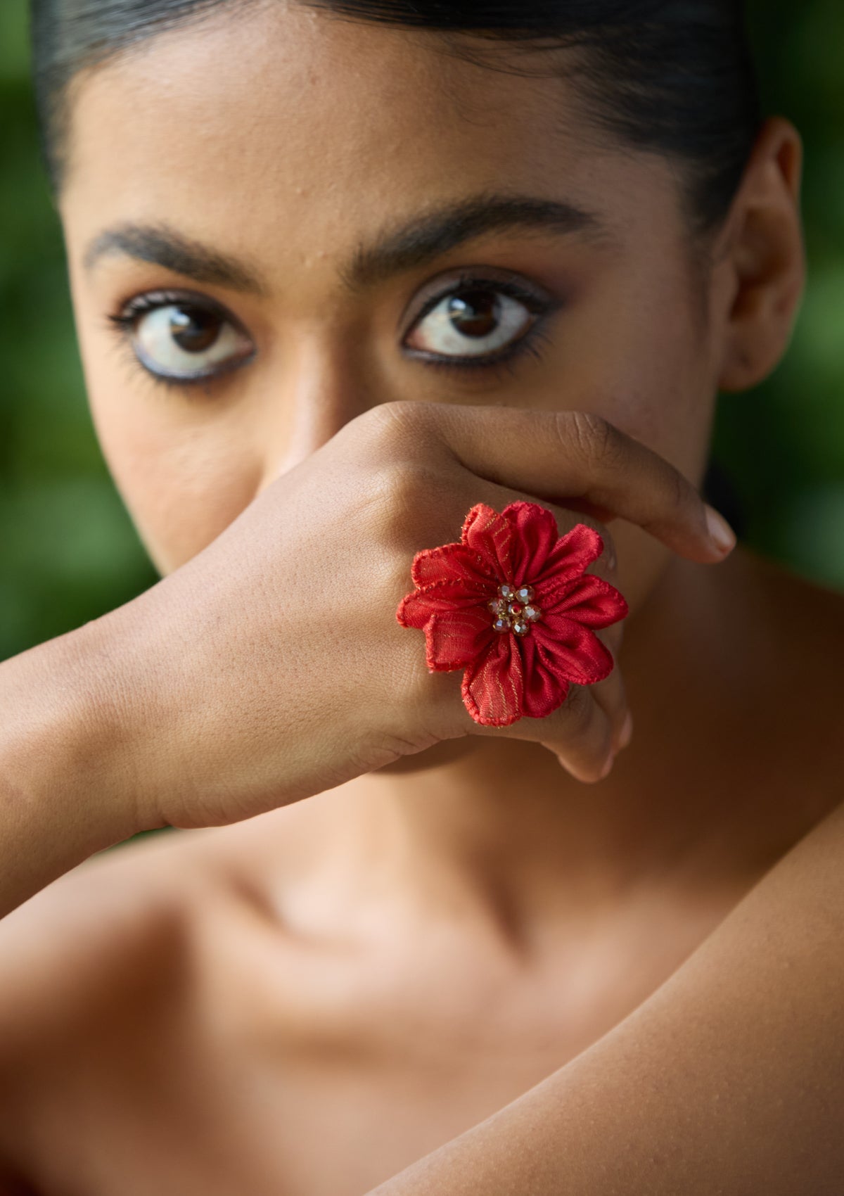 Mallika Floral Ring