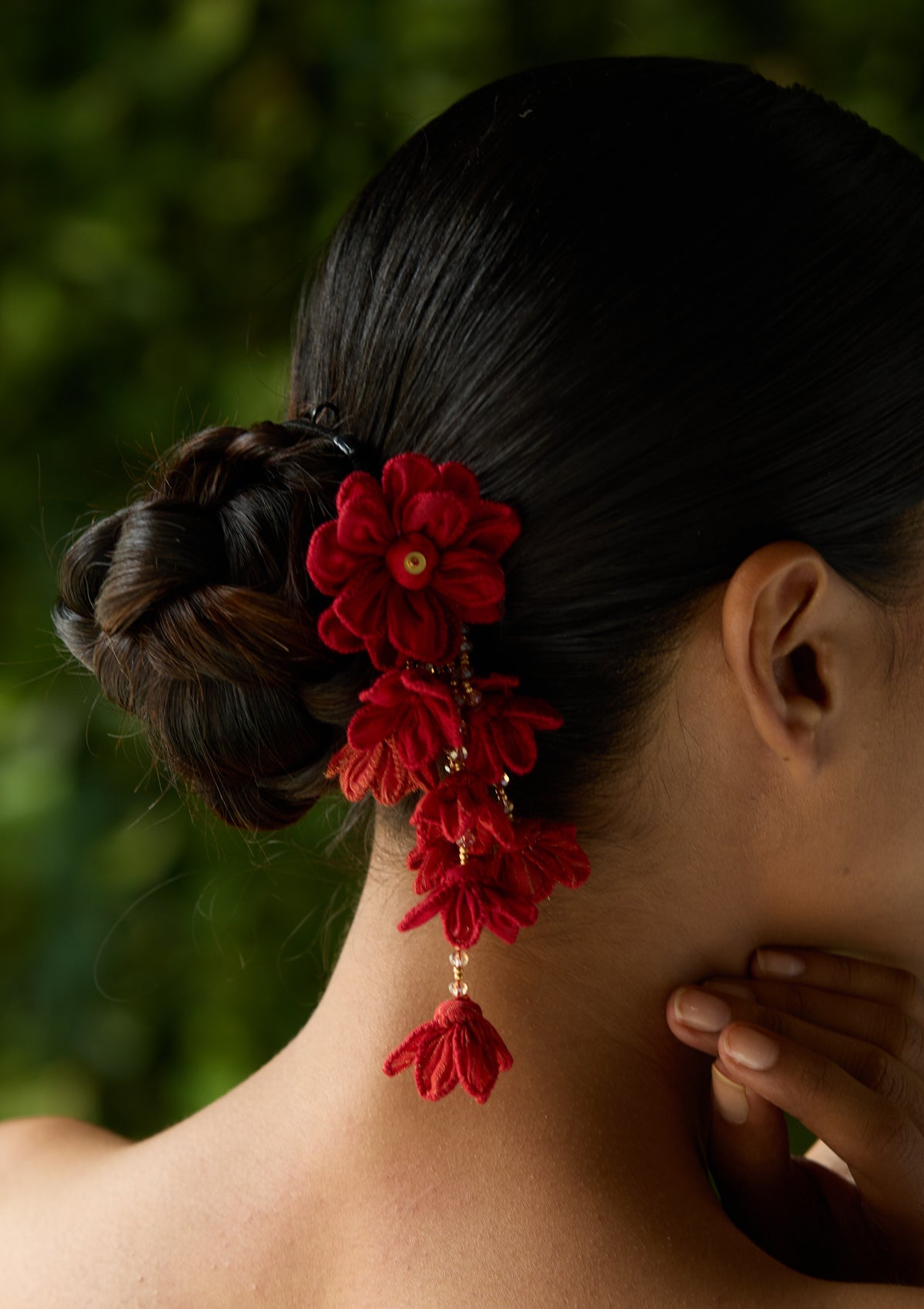 Chandra Floral Rubber Band