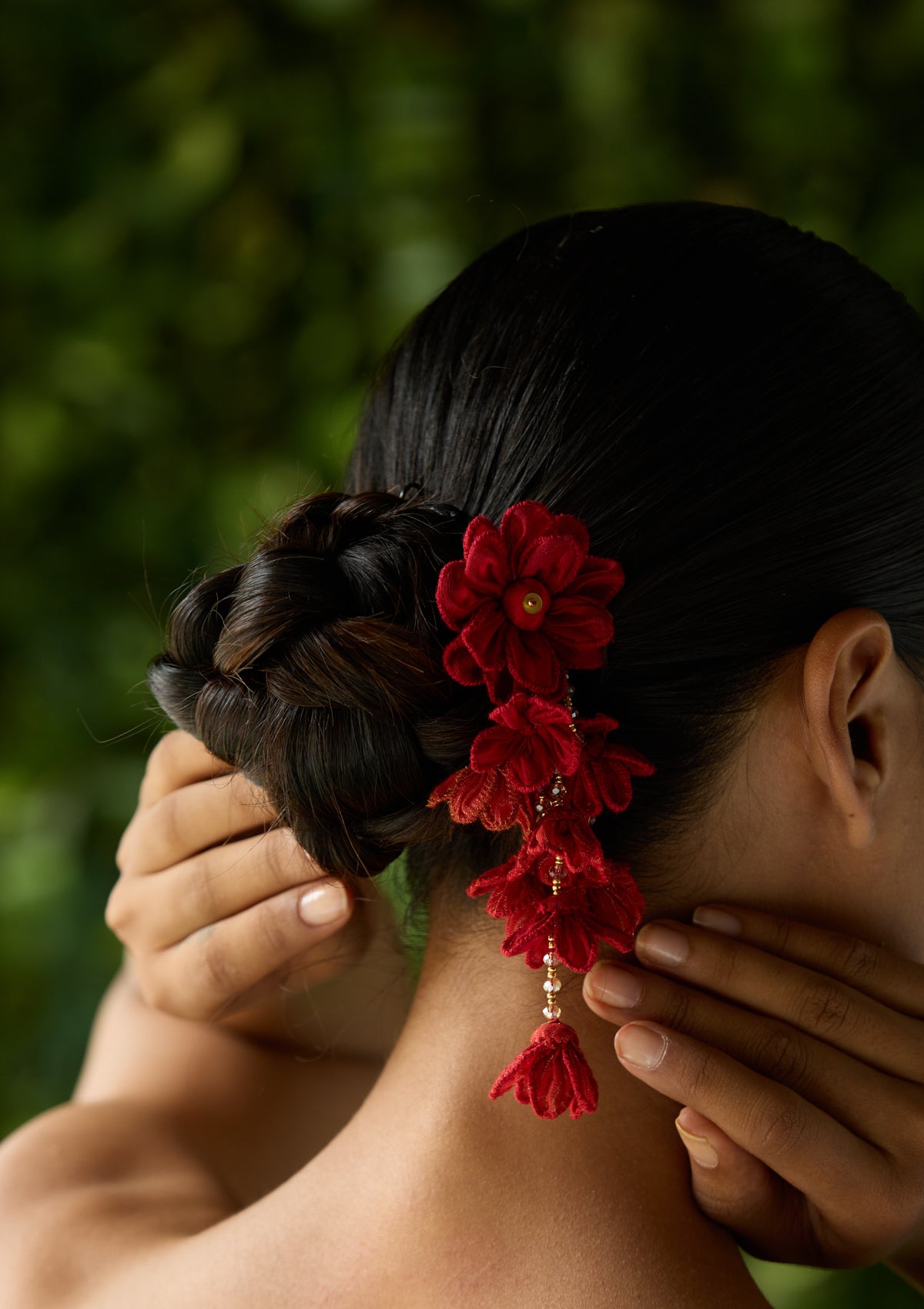 Chandra Floral Rubber Band