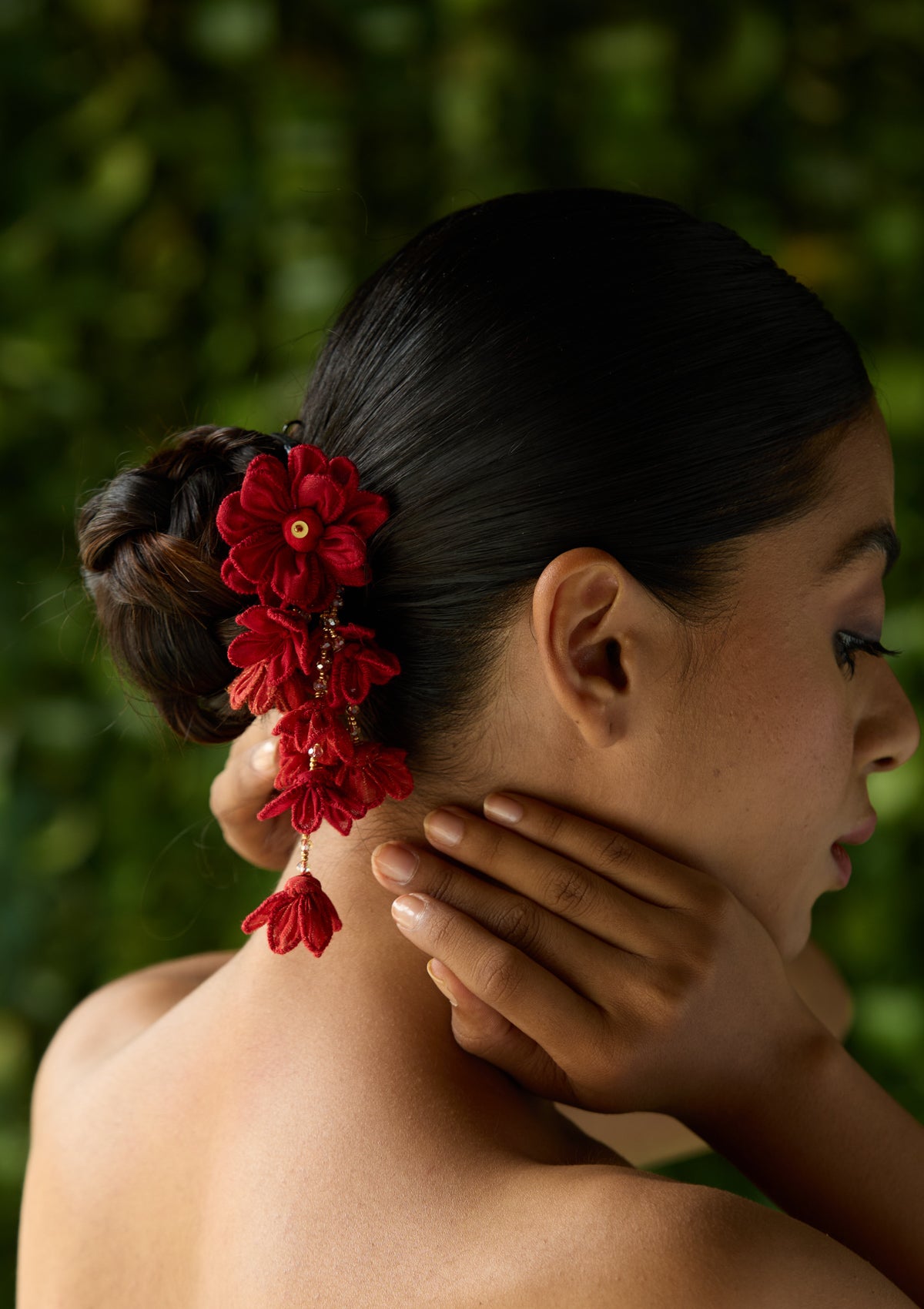 Chandra Floral Rubber Band