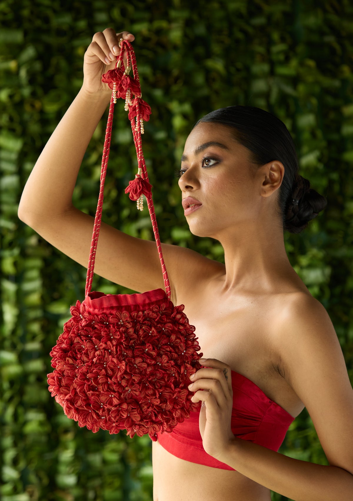 Chandrmallika Floral Bag