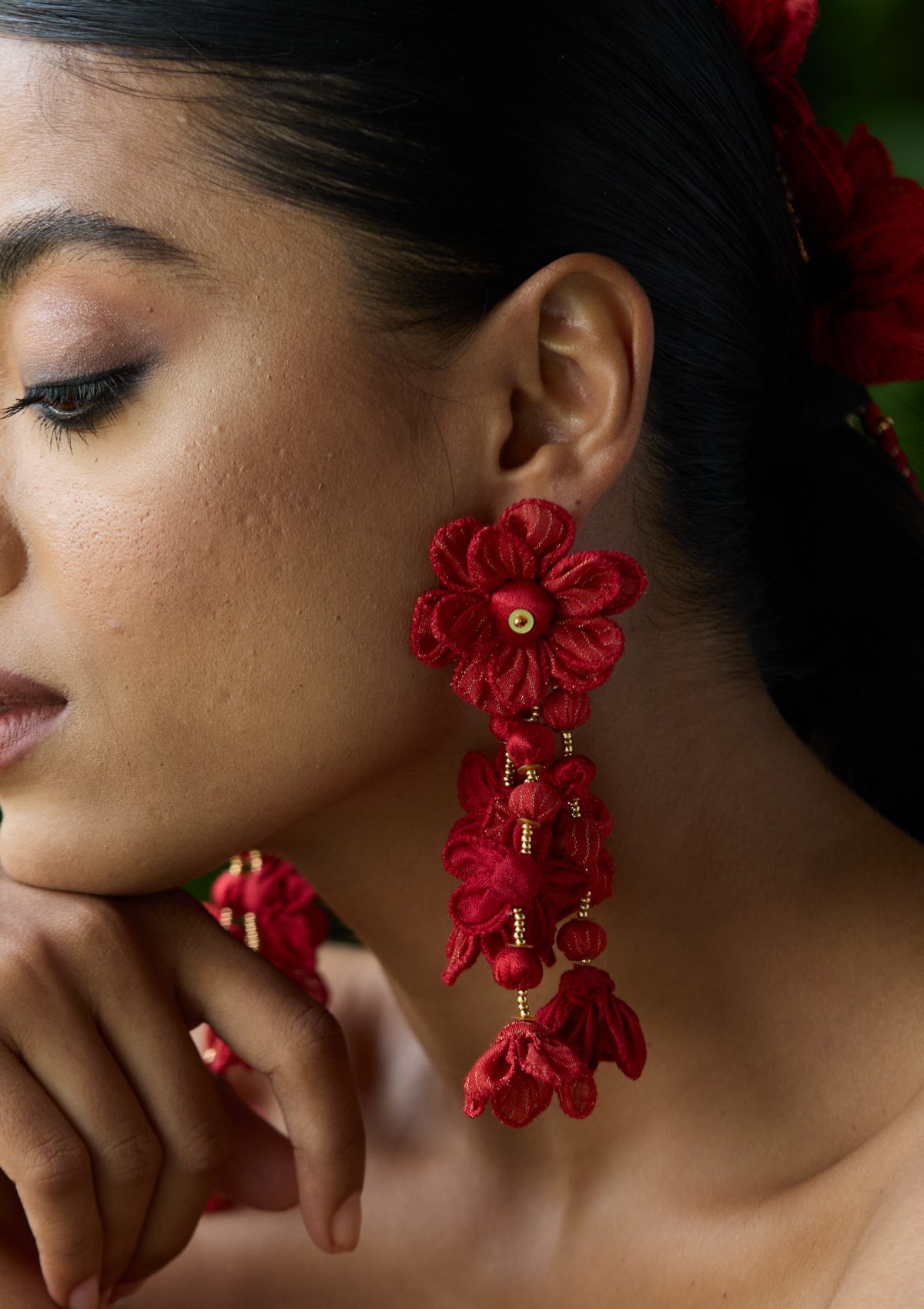 Chandra Floral Earrings