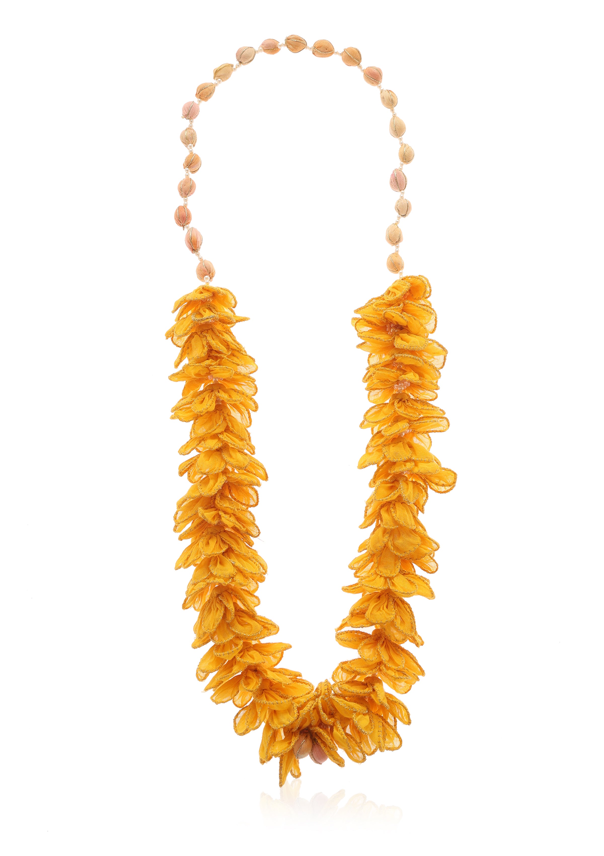 Zahrah Yellow Floral Mala